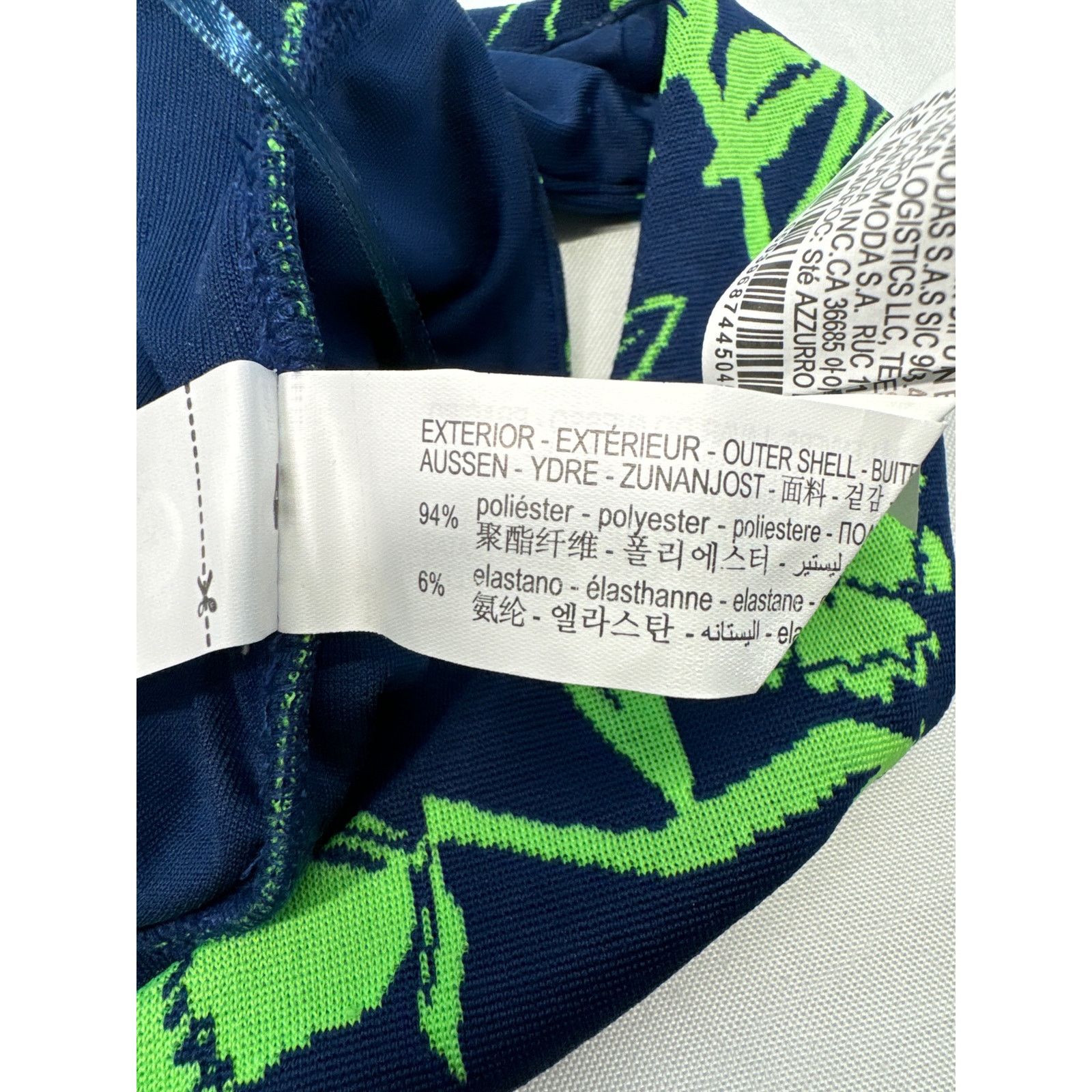 Zara Zara 1- Sholder Crop Top Navy Green NWT Womens Juniors Large Size L / US 10 / IT 46 - 7 Thumbnail