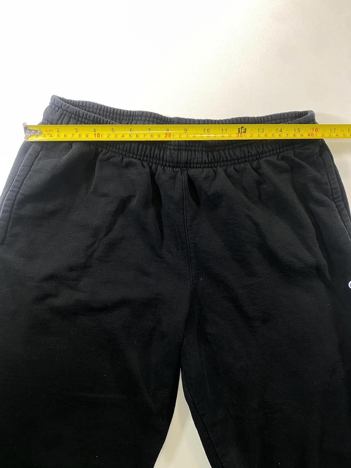 Champion Champion Black Elastic Waist Sweatpants Size US 36 / EU 52 - 5 Thumbnail
