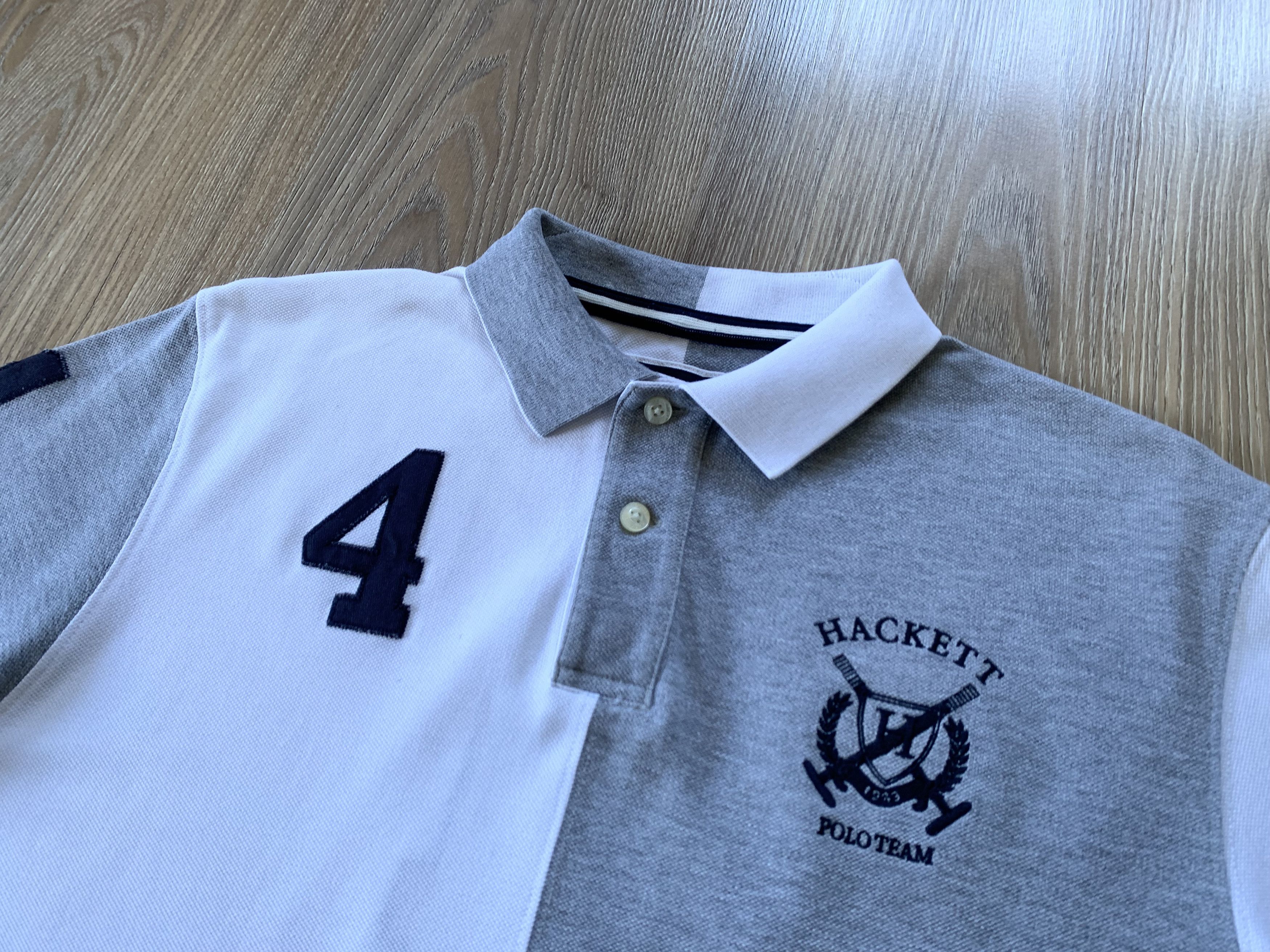 Hackett Hackett London Tailored Fit Cotton Polo Size US M / EU 48-50 / 2 - 4 Thumbnail