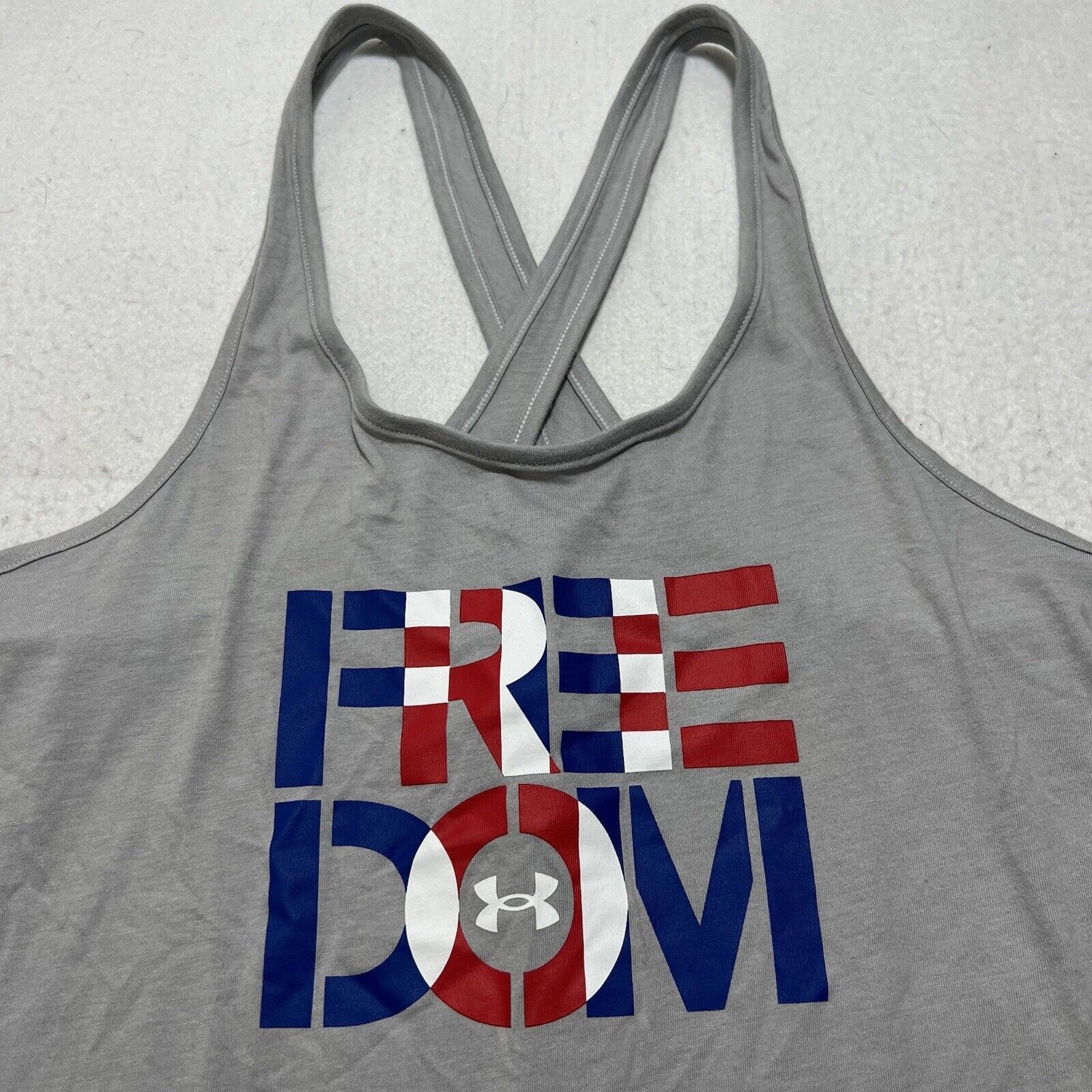 Under Armour Under Armour Large UA Freedom Tank Top USA Flag Pullover Size L / US 10 / IT 46 - 2 Thumbnail