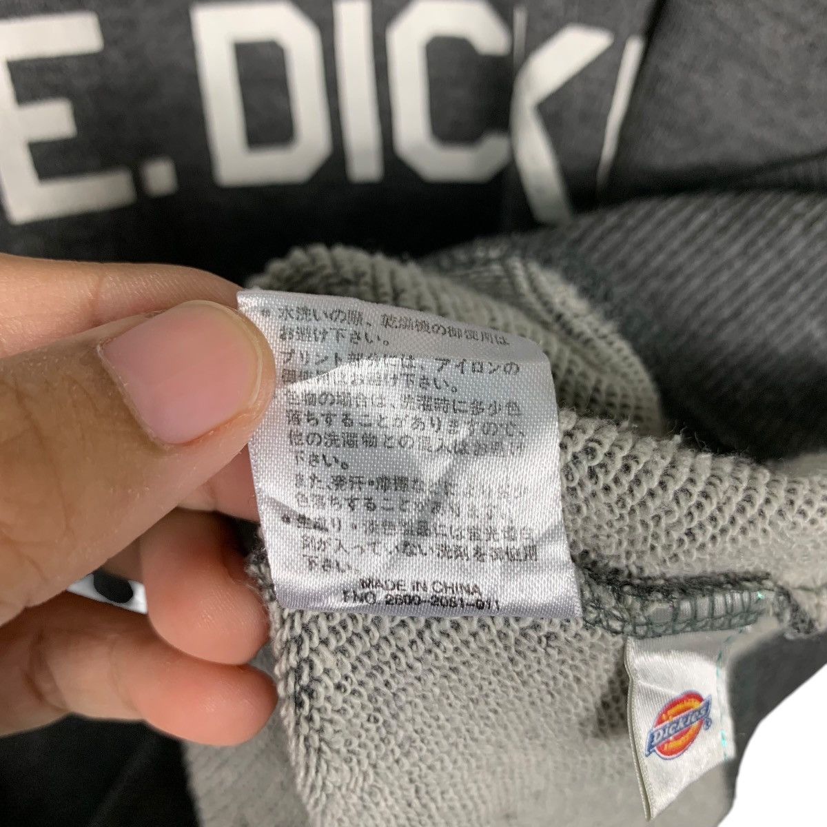 Dickies DICKIES Big Logo Sweatshirt #1446-C65 Size US L / EU 52-54 / 3 - 13 Thumbnail
