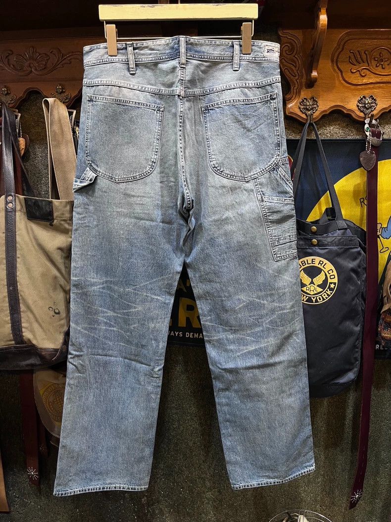RRL Ralph Lauren RRL Ralph Lauren Outdated old patch washed distressed logg Size US 34 / EU 50 - 2 Thumbnail