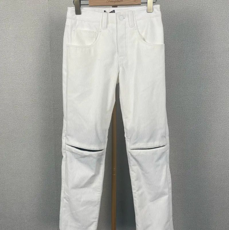 Louis Vuitton Louis Vuitton Women's White Casual Pants 0089 Size 22" - 1 Thumbnail
