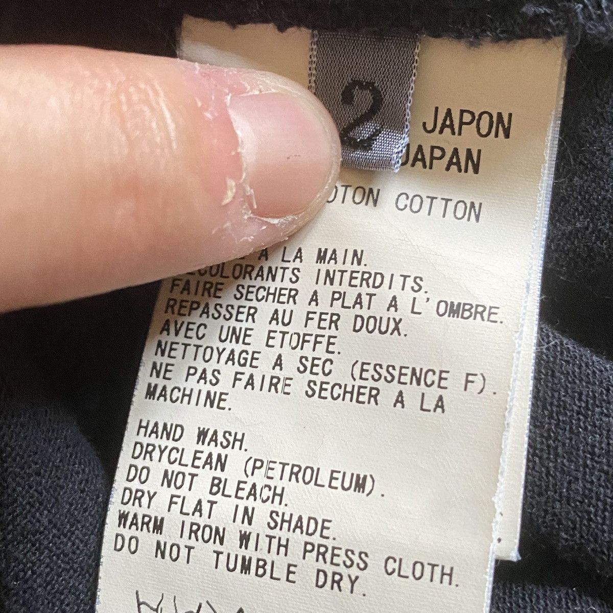 Yohji Yamamoto Y’s Oversize Embroidered Shirt Size US M / EU 48-50 / 2 - 10 Thumbnail