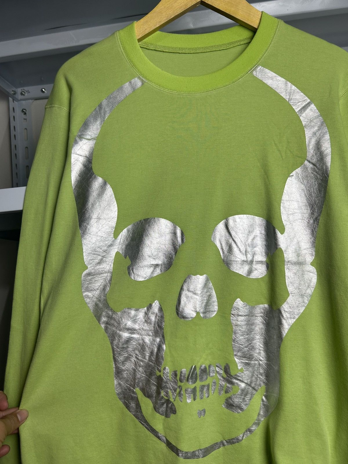 Lucien Pellat-Finet Rare Skull lucien Pellat finet Longsleeve 2000s Size US M / EU 48-50 / 2 - 5 Thumbnail