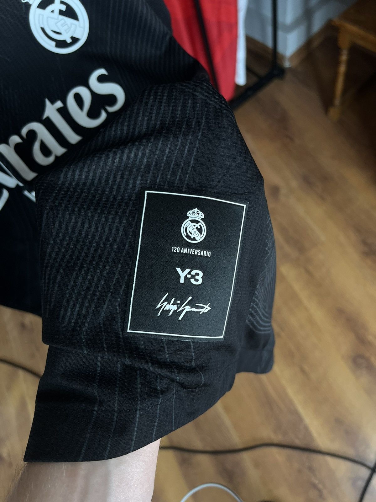 Y-3 Soccer Jersey Y-3 Real Madrid 2021/22 Balck Size US L / EU 52-54 / 3 - 6 Thumbnail
