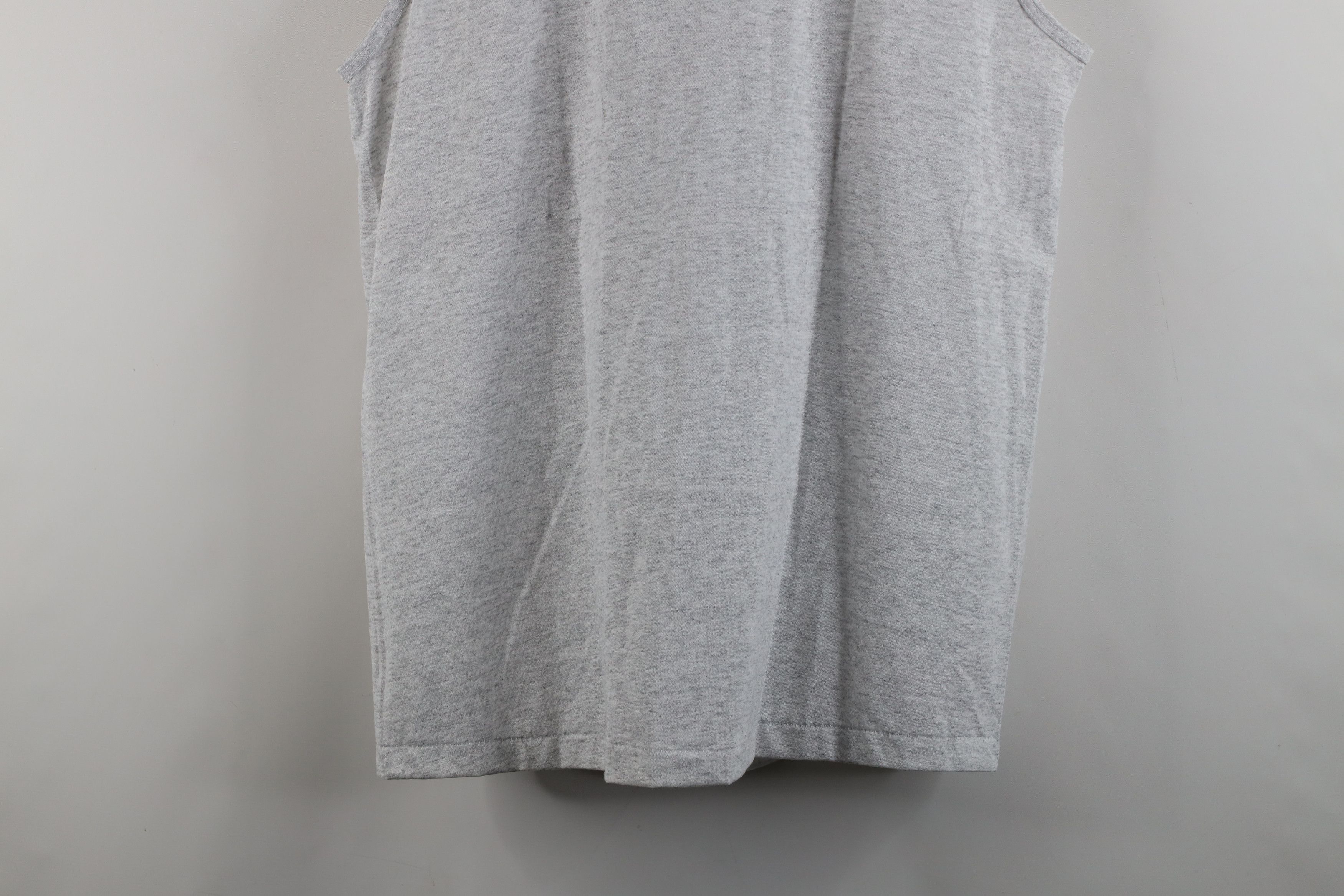 Vintage Vintage 90s Streetwear Tank Top T-Shirt Heather Gray USA Size US L / EU 52-54 / 3 - 10 Thumbnail