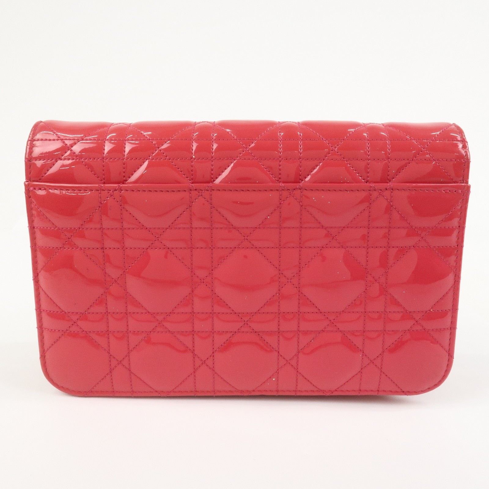 Christian Dior Monsieur Christian Dior Patent Leather Shoulder Bag Size ONE SIZE - 2 Thumbnail