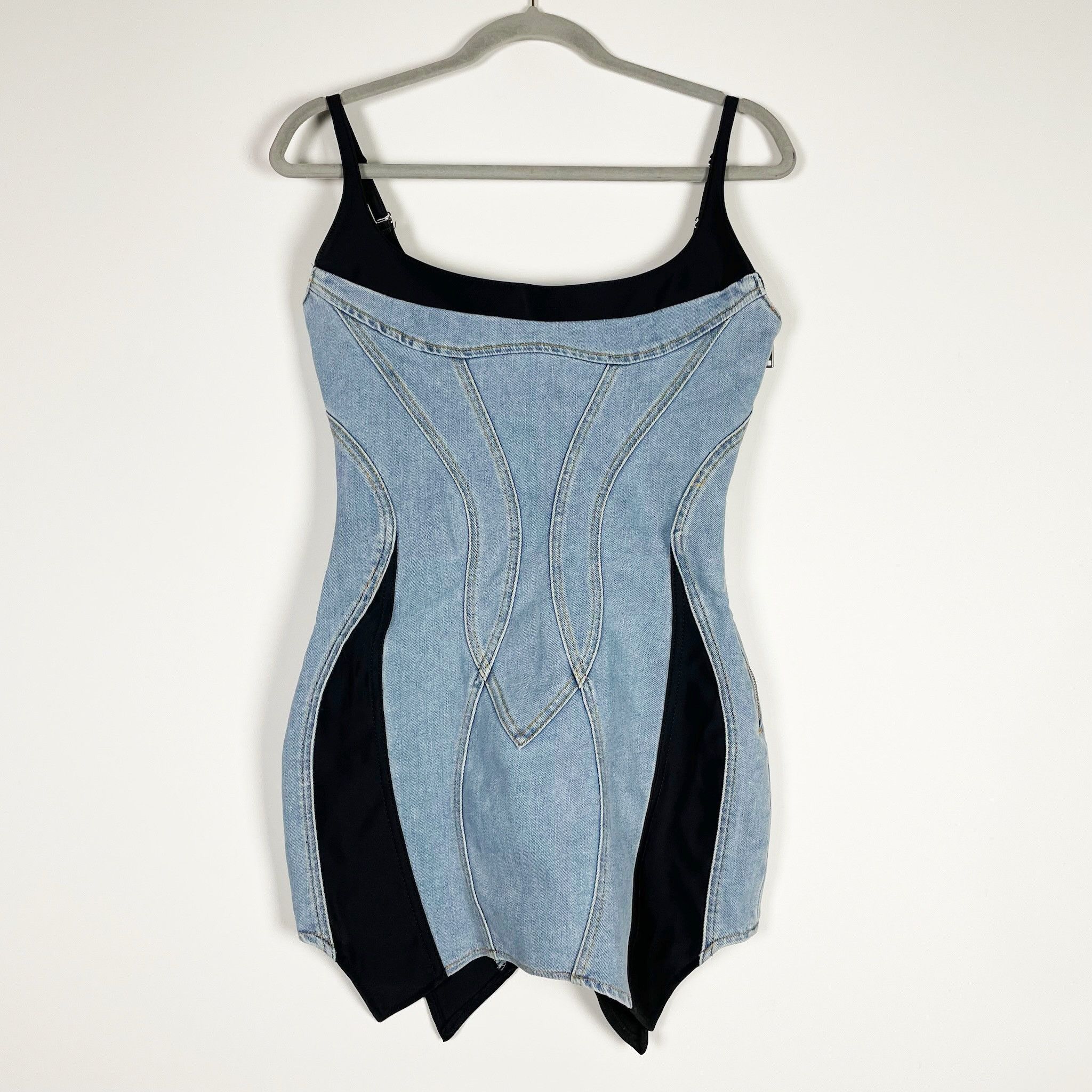 Mugler Mugler Corset Denim Jean Cotton Stretch Multi Size M / US 6-8 / IT 42-44 - 2 Thumbnail