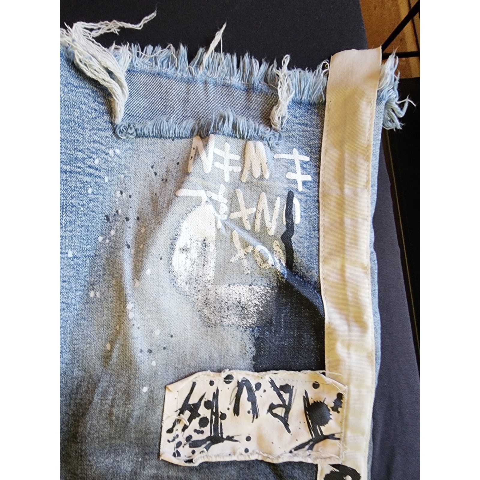 Smoke Rise smoke rise denim distress shorts 42 Size US 42 / EU 58 - 6 Thumbnail