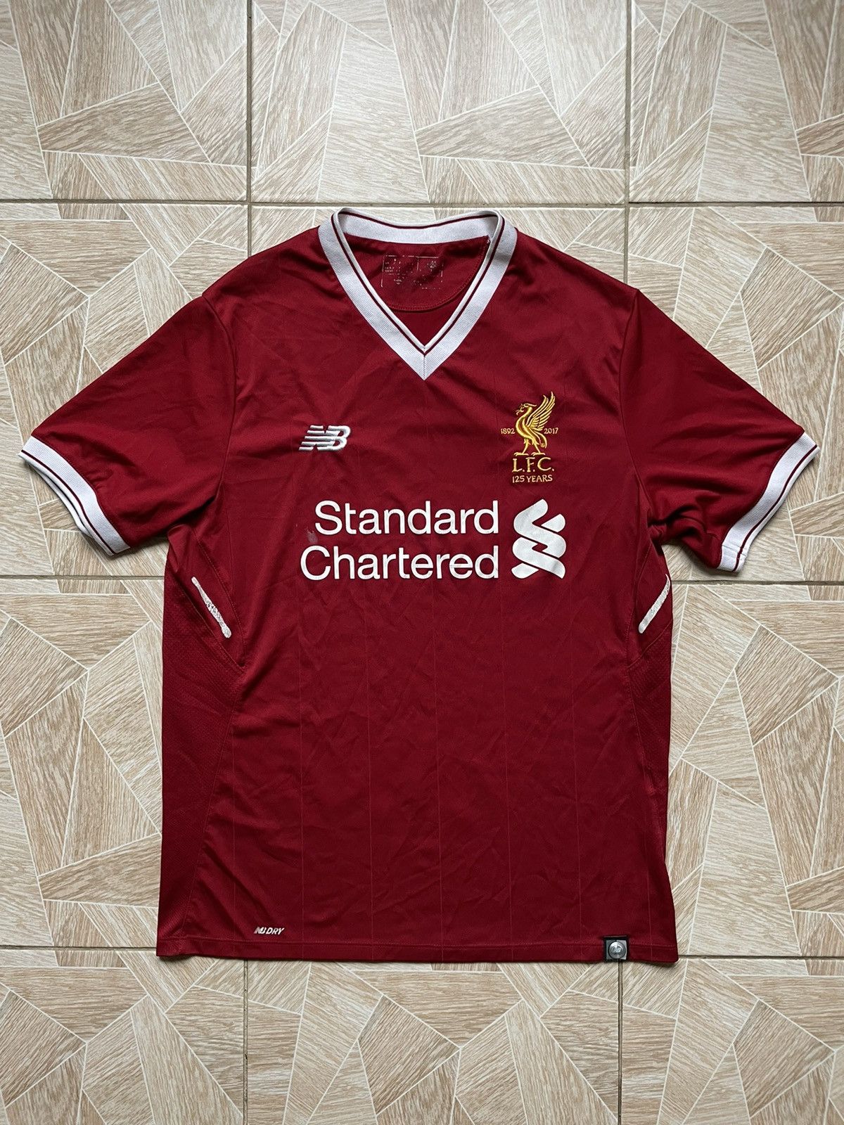 New Balance Y2K Football Fifa 2017-18 New Balance Liverpool FC Home Kit Size US S / EU 44-46 / 1 - 1 Thumbnail