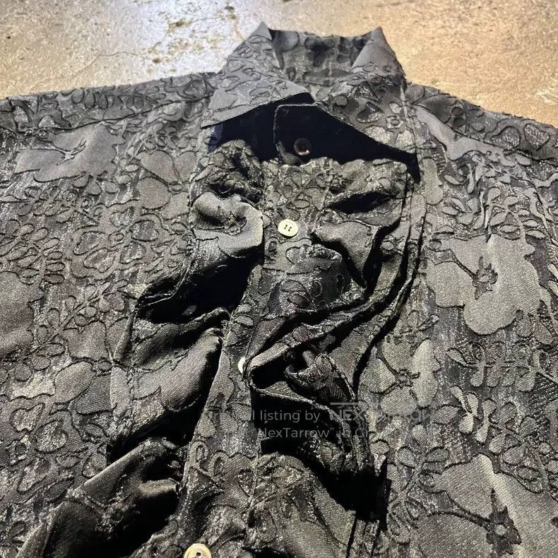 Comme des Garcons Comme Des Garcons Black Retro Lace Design Top Size XS / US 0-2 / IT 36-38 - 5 Thumbnail