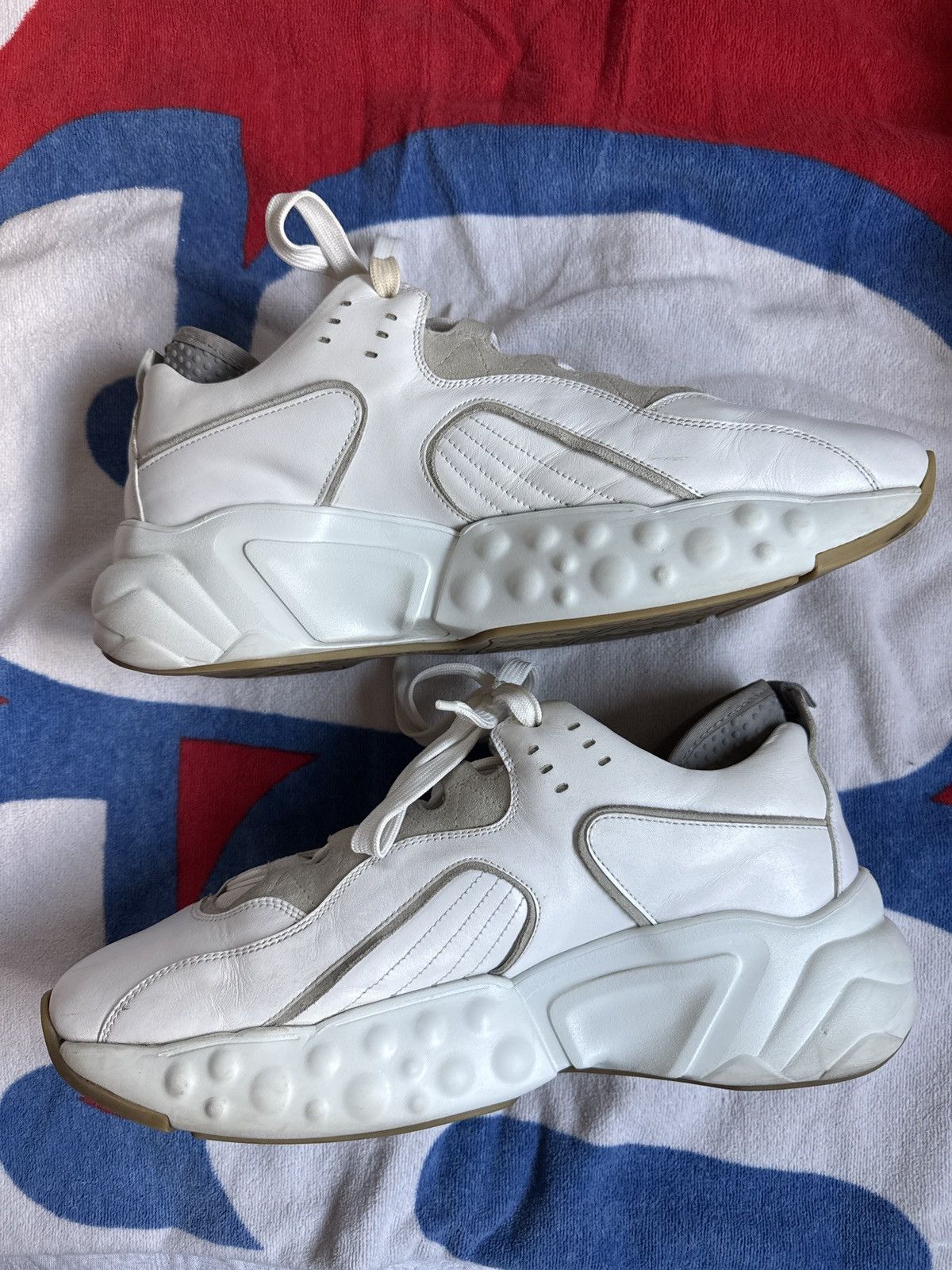 Acne Studios Acne Studios Rockaway Leather Sneakers Size US 12 / EU 45 - 6 Thumbnail