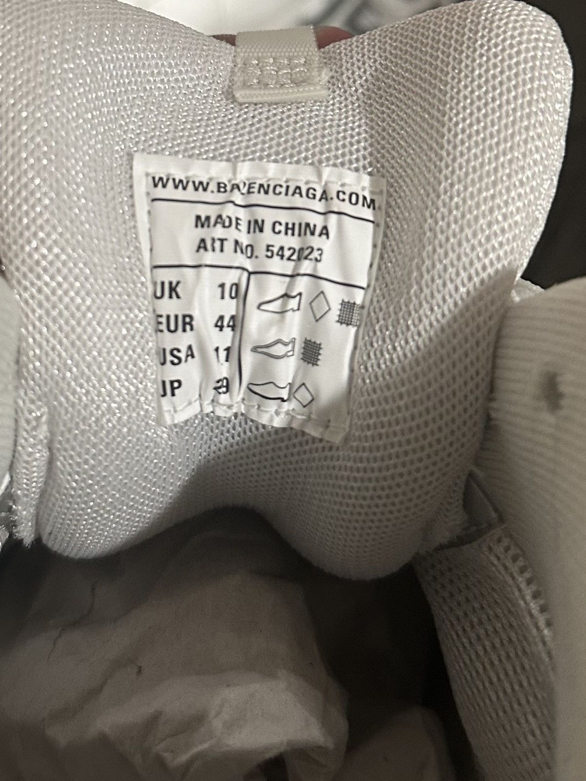 Balenciaga Balenciaga Track White Size US 11 / EU 44 - 9 Thumbnail