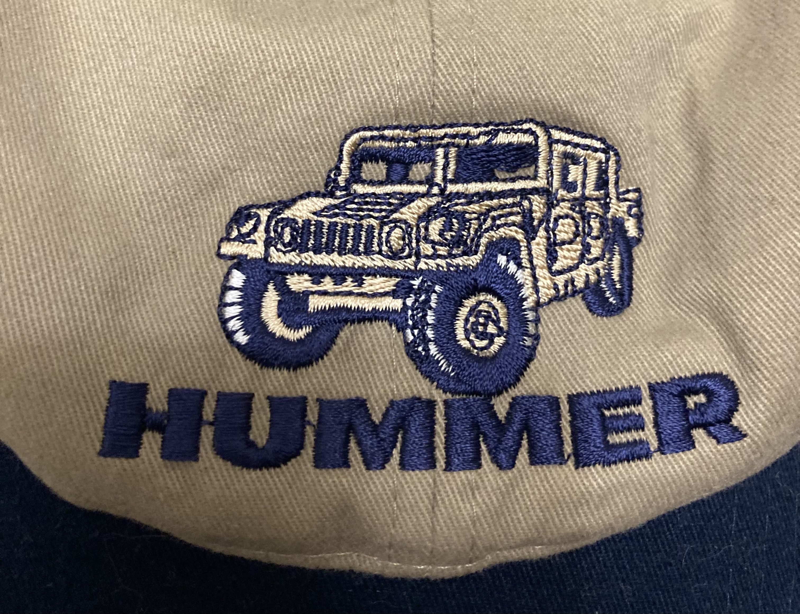 Vintage Vintage Hummer Embroidered Hat Headshot Truck Sport 90s Size ONE SIZE - 5 Thumbnail