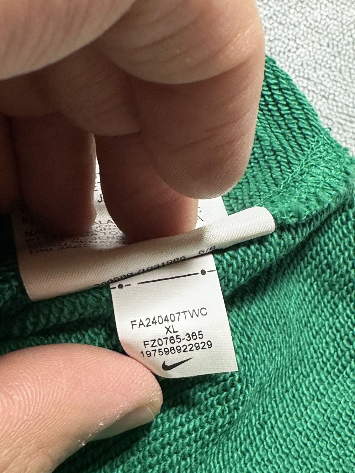 Nike New Nike Club French Terry Men’s Sweatshirt FZ0765-365 Size US XL / EU 56 / 4 - 11 Thumbnail