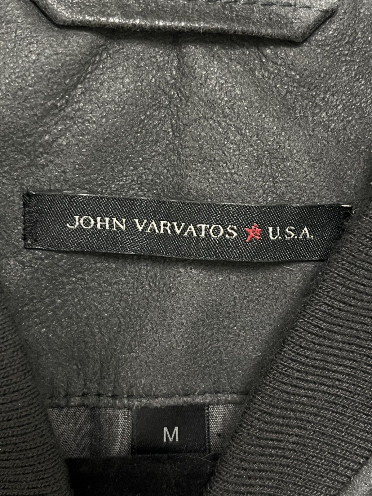 John Varvatos Goat Suede Bomber Jacket. Size medium Size US M / EU 48-50 / 2 - 6 Thumbnail