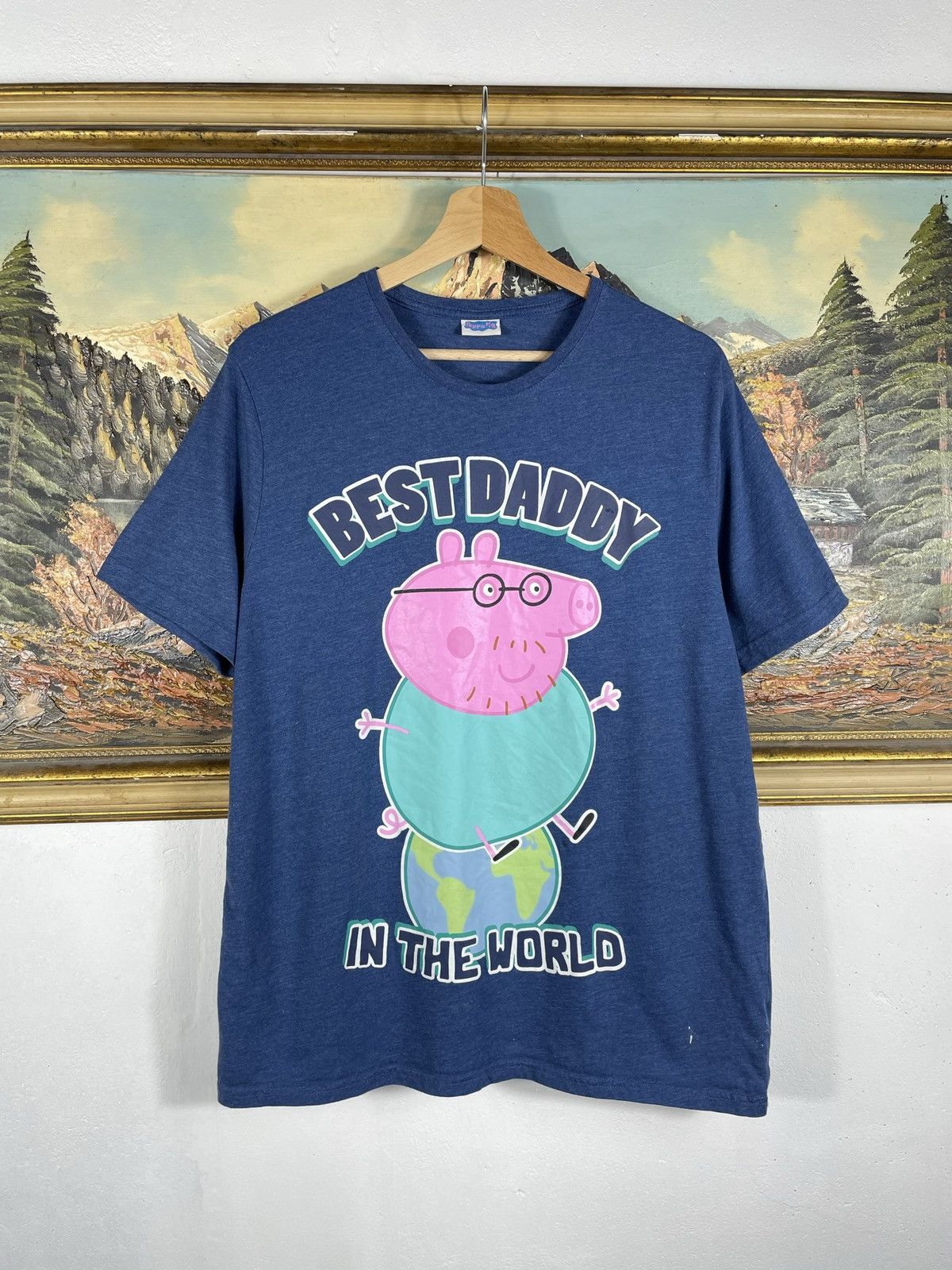 Cartoon Network × Vintage Retro 00s Peppa Pig 2003 Animation Cartoon T shirt Tee Size US M / EU 48-50 / 2 - 1 Thumbnail