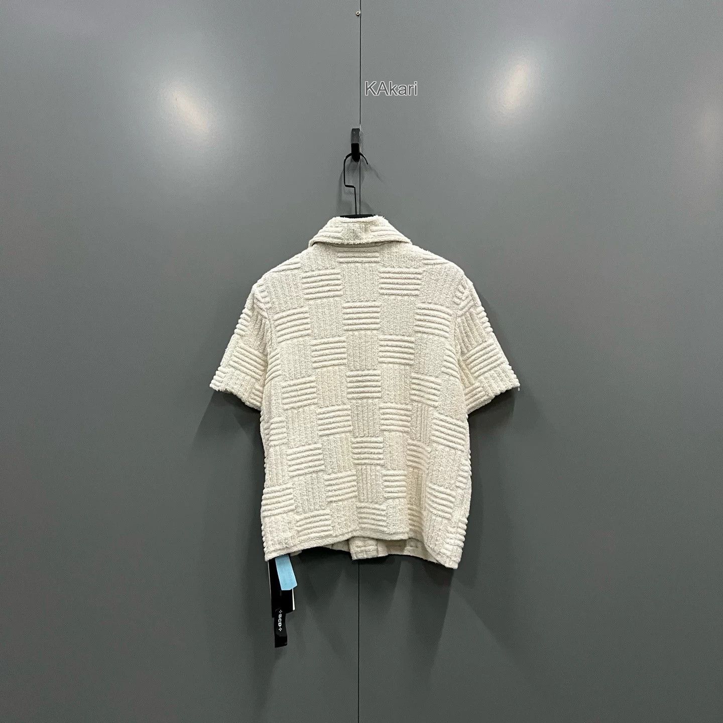 Bottega Veneta Bottega Veneta Solid Embossed Terry Shirt Size US S / EU 44-46 / 1 - 3 Thumbnail