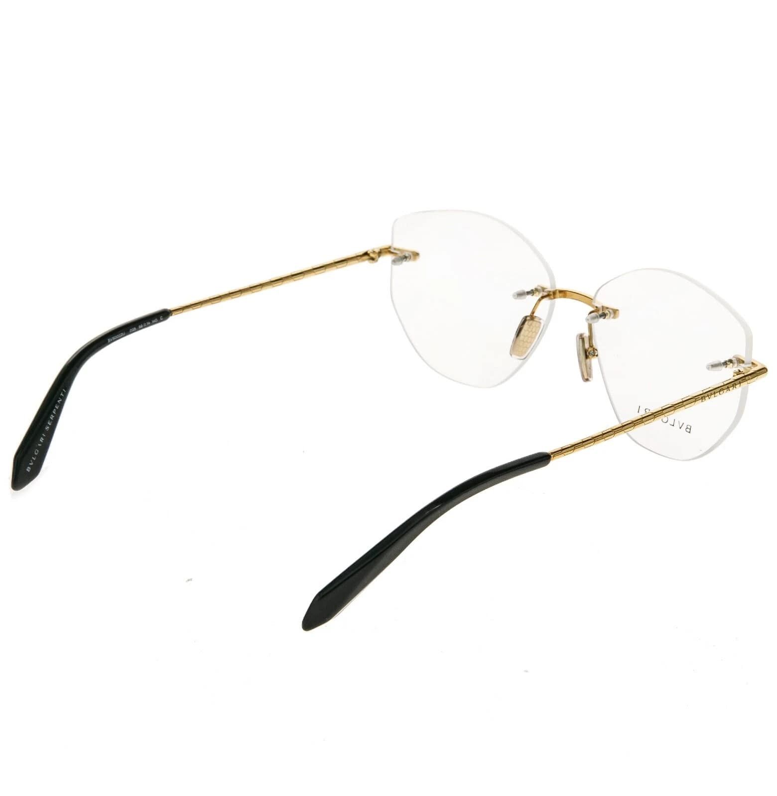Bvlgari BVLGARI 50022 SERPENTI VIPER BV50022U Gold Eyeglass 028 Size ONE SIZE - 7 Thumbnail