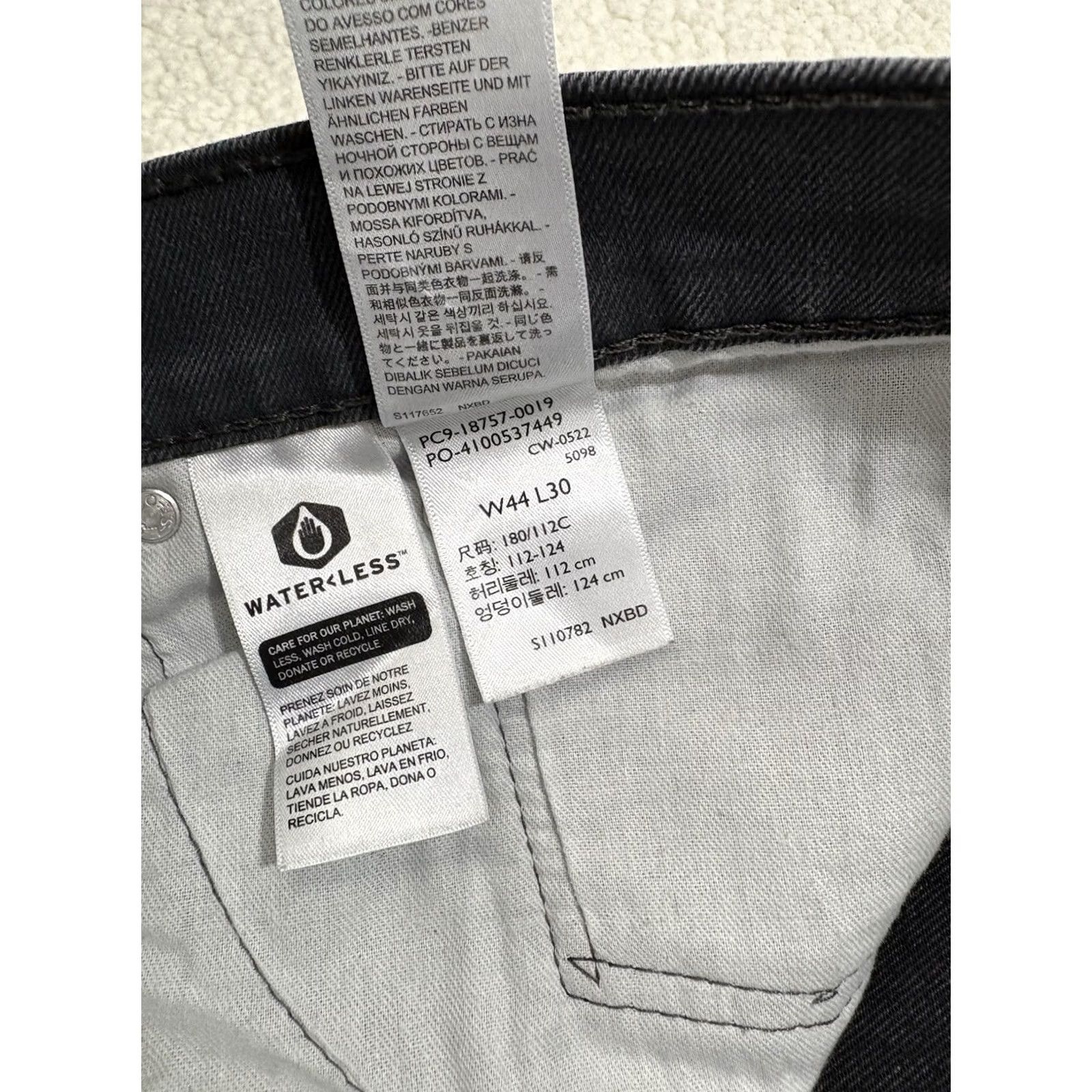 Levi's Levi's 541 Jeans Athletic Taper Straight Grey Denim Twill Jeans Mens W44 L30 Size US 44 / EU 60 - 5 Thumbnail