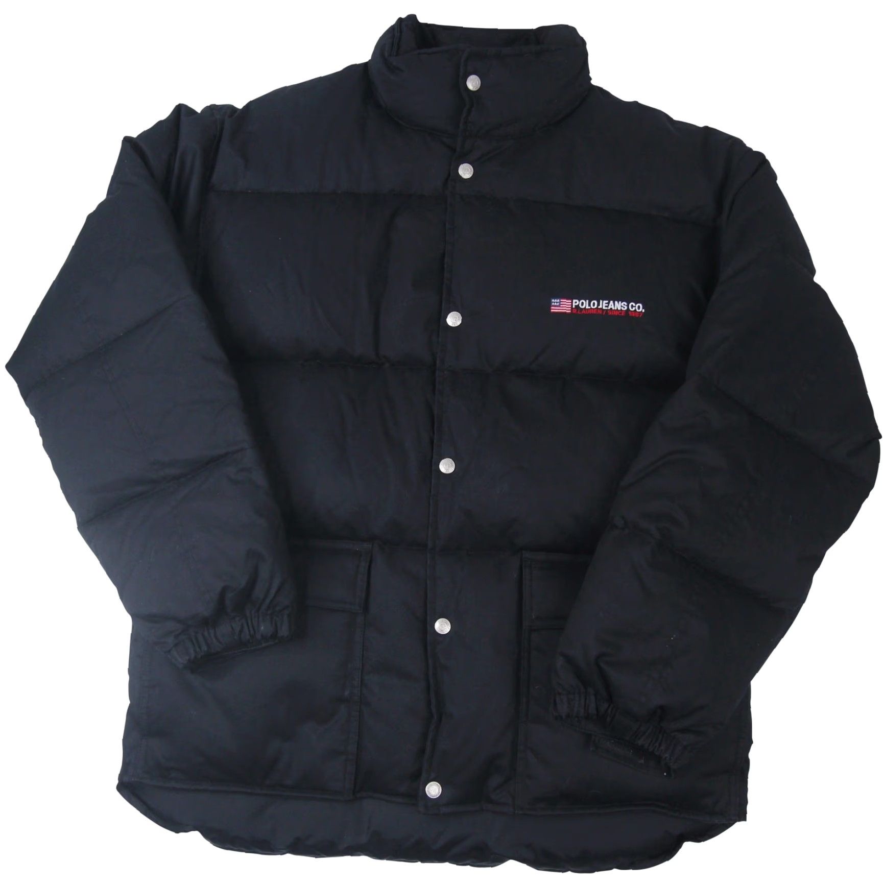 Polo Ralph Lauren VINTAGE Polo Ralph Lauren Mens Jacket Puffer Down Coat Black M Size US M / EU 48-50 / 2 - 2 Thumbnail