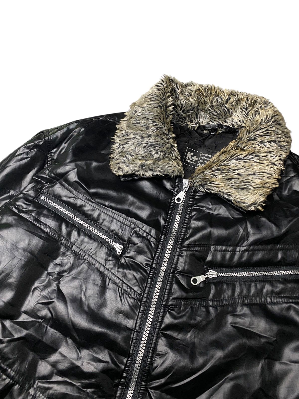 Hysteric Glamour 2000's Kworks Fur Faux Jacket Size US L / EU 52-54 / 3 - 4 Thumbnail