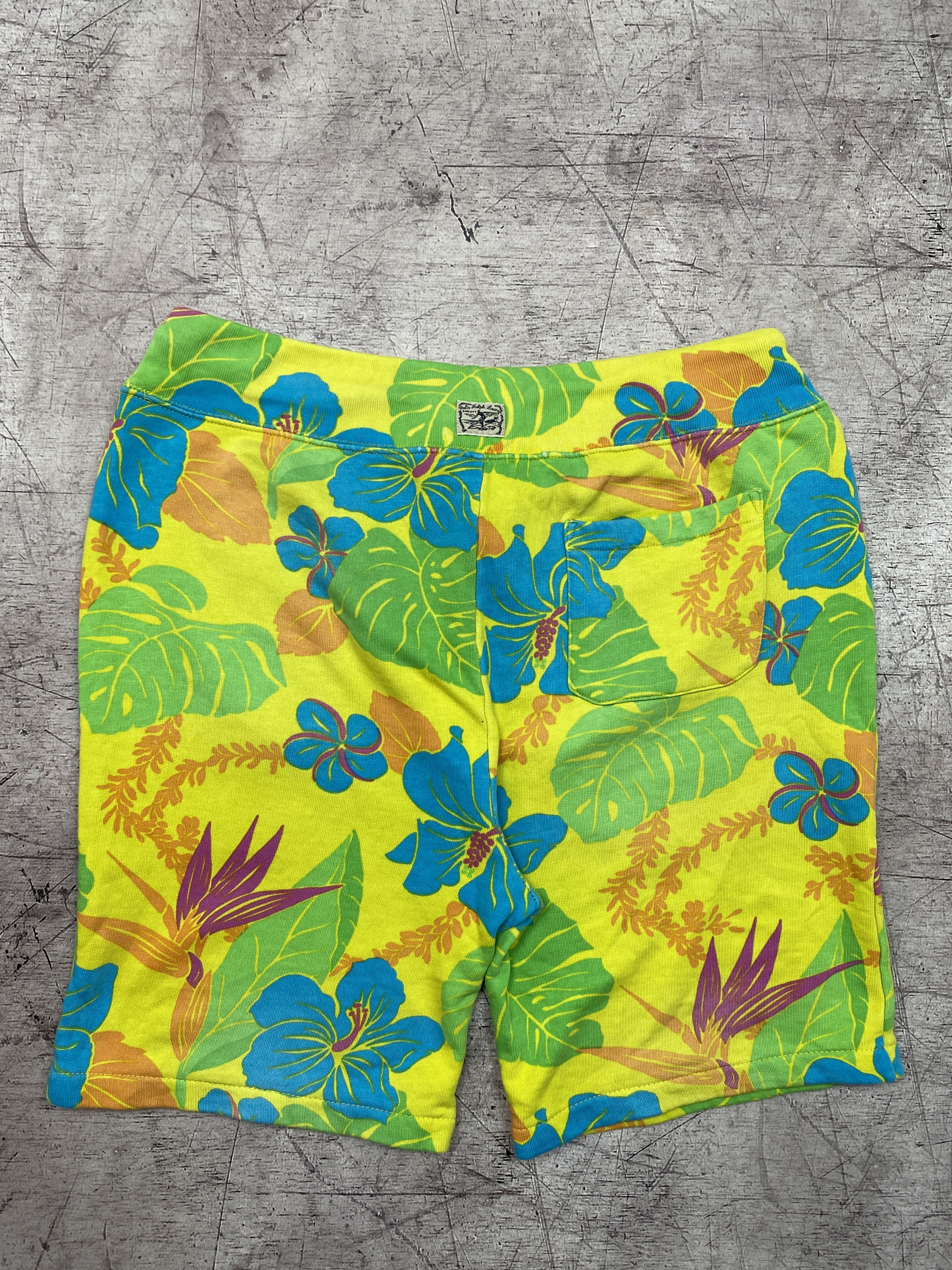 Polo Ralph Lauren Polo Ralph Lauren Mens Cotton Shorts Floral Print Size US 34 / EU 50 - 6 Thumbnail