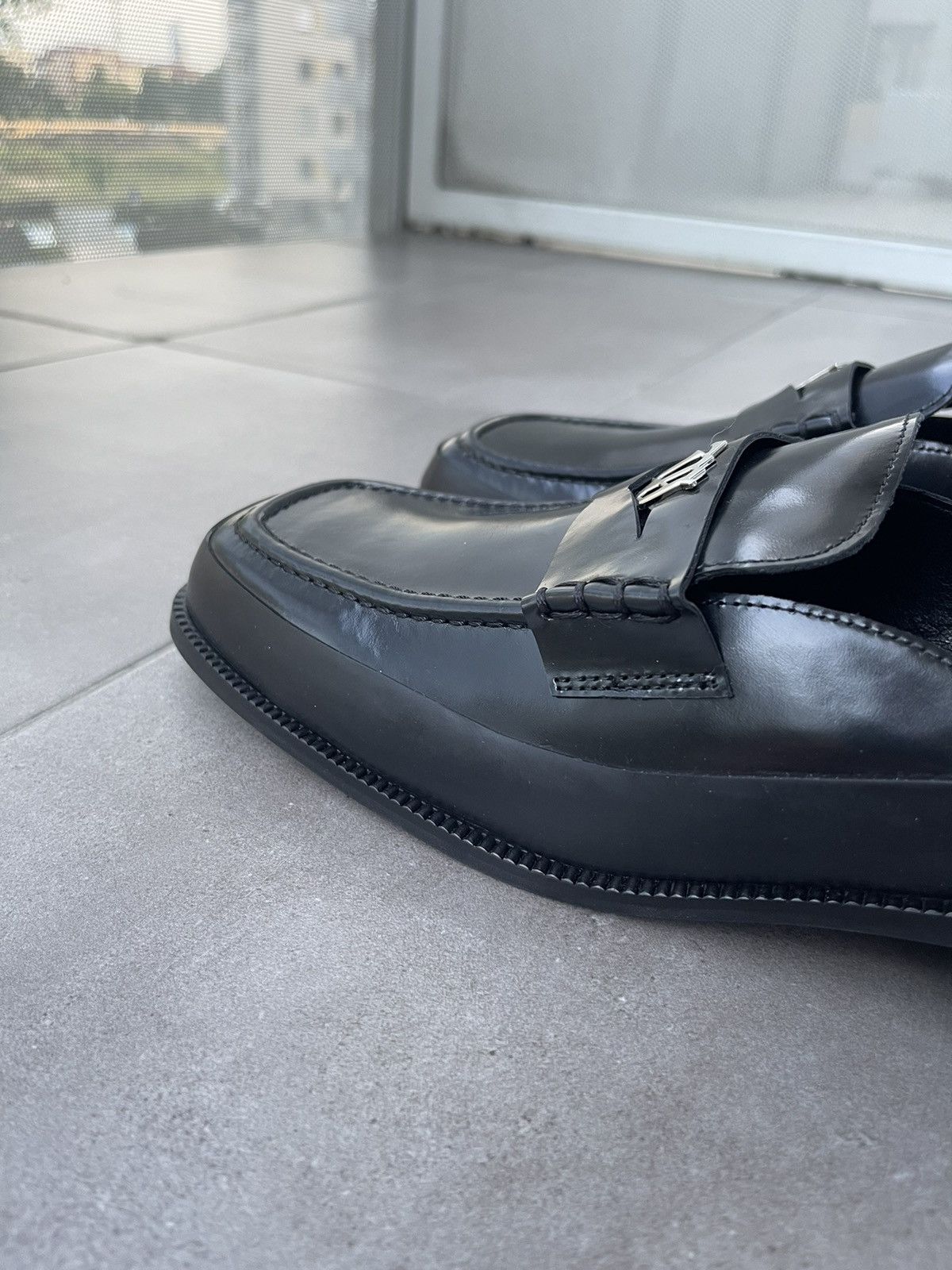 Misbhv !DS! SS23 Misbhv Brutalist Slip On Black Loafers Size US 11 / EU 44 - 8 Thumbnail