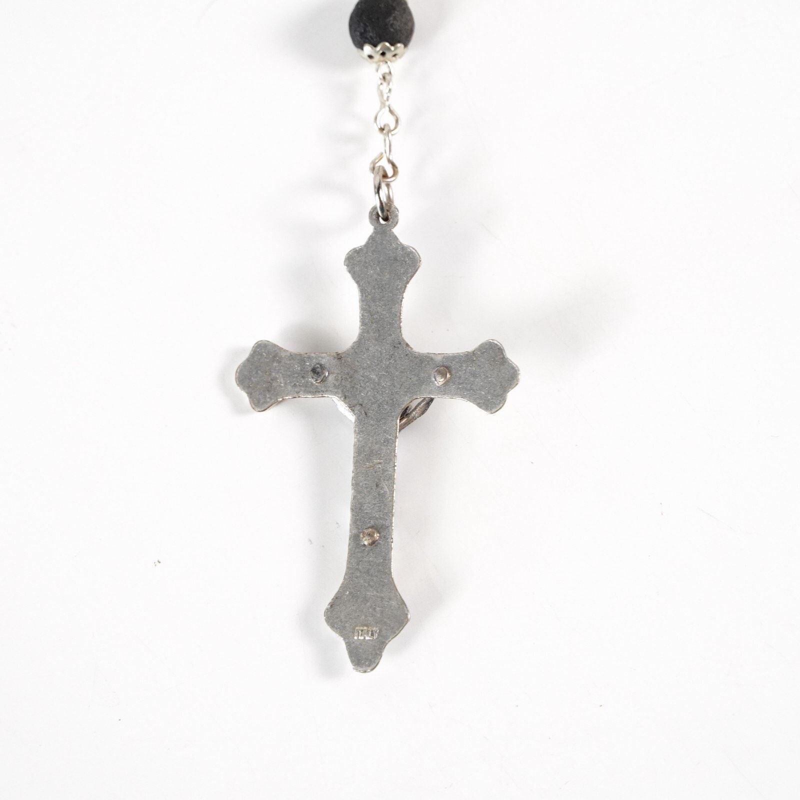 Other Mary Jesus Cross Crucifix Pendant Rosary Prayer Necklace Size ONE SIZE - 6 Thumbnail