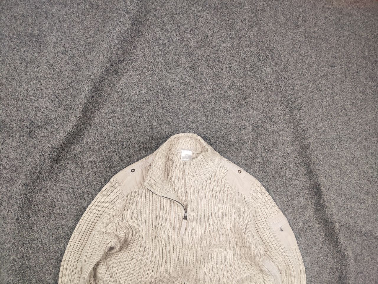 Japanese Brand Vintage if six was nine Zip ribbed sweater Hysteric Y2K LGB Size US S / EU 44-46 / 1 - 1 Thumbnail