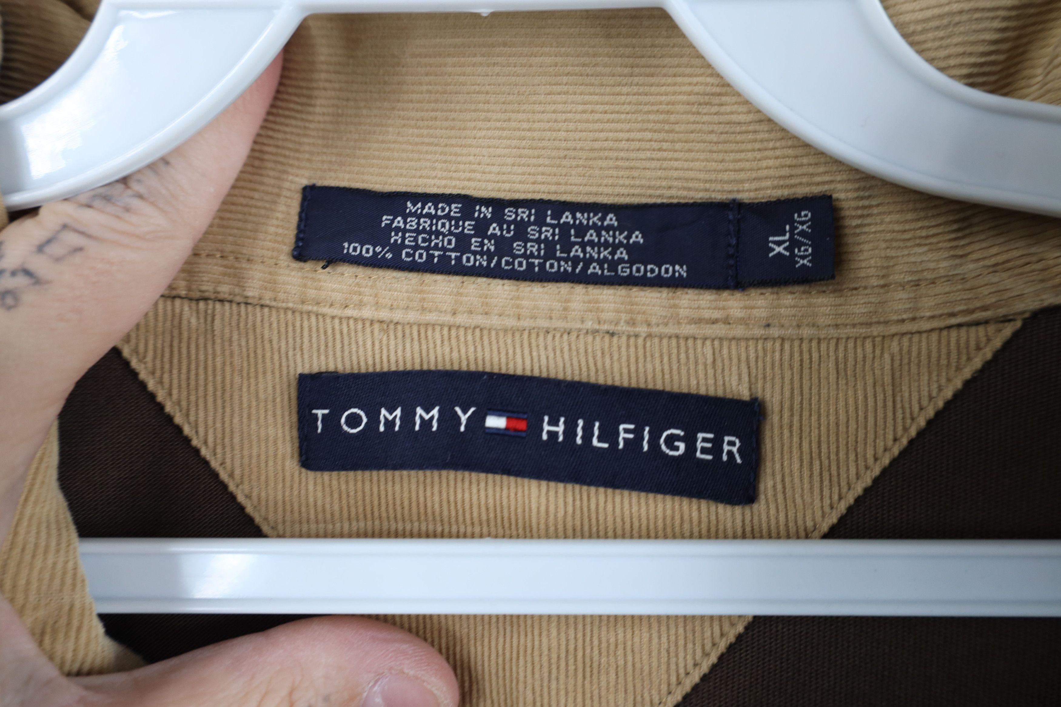 Tommy Hilfiger Vintage 90s Y2K Tommy Hilfiger Patch Long Sleeve Rugby Polo Size US XL / EU 56 / 4 - 12 Thumbnail