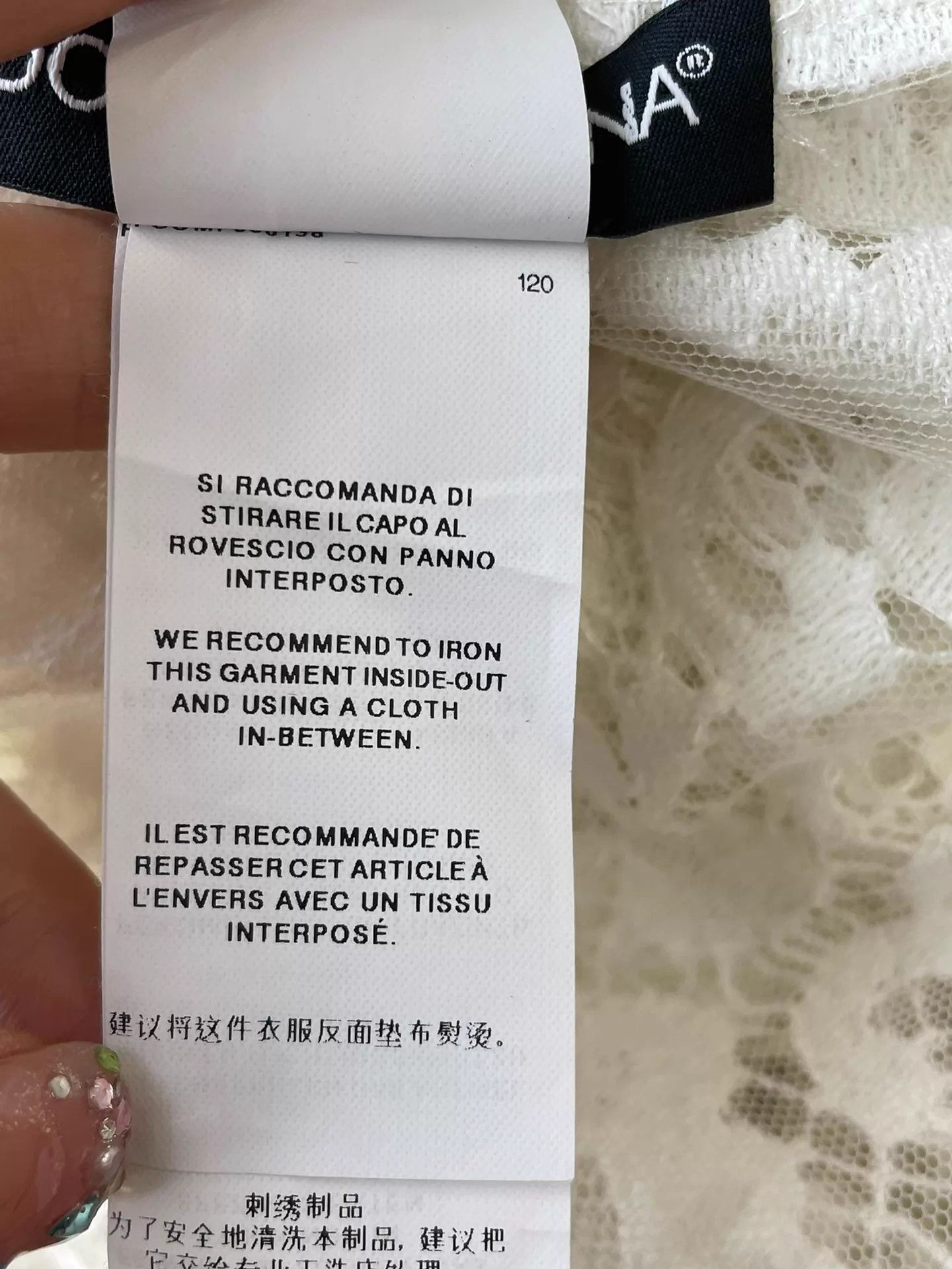 Dolce & Gabbana Dolce&Gabbana White Lace Beaded Dress Size 40 Size S / US 4 / IT 40 - 6 Thumbnail