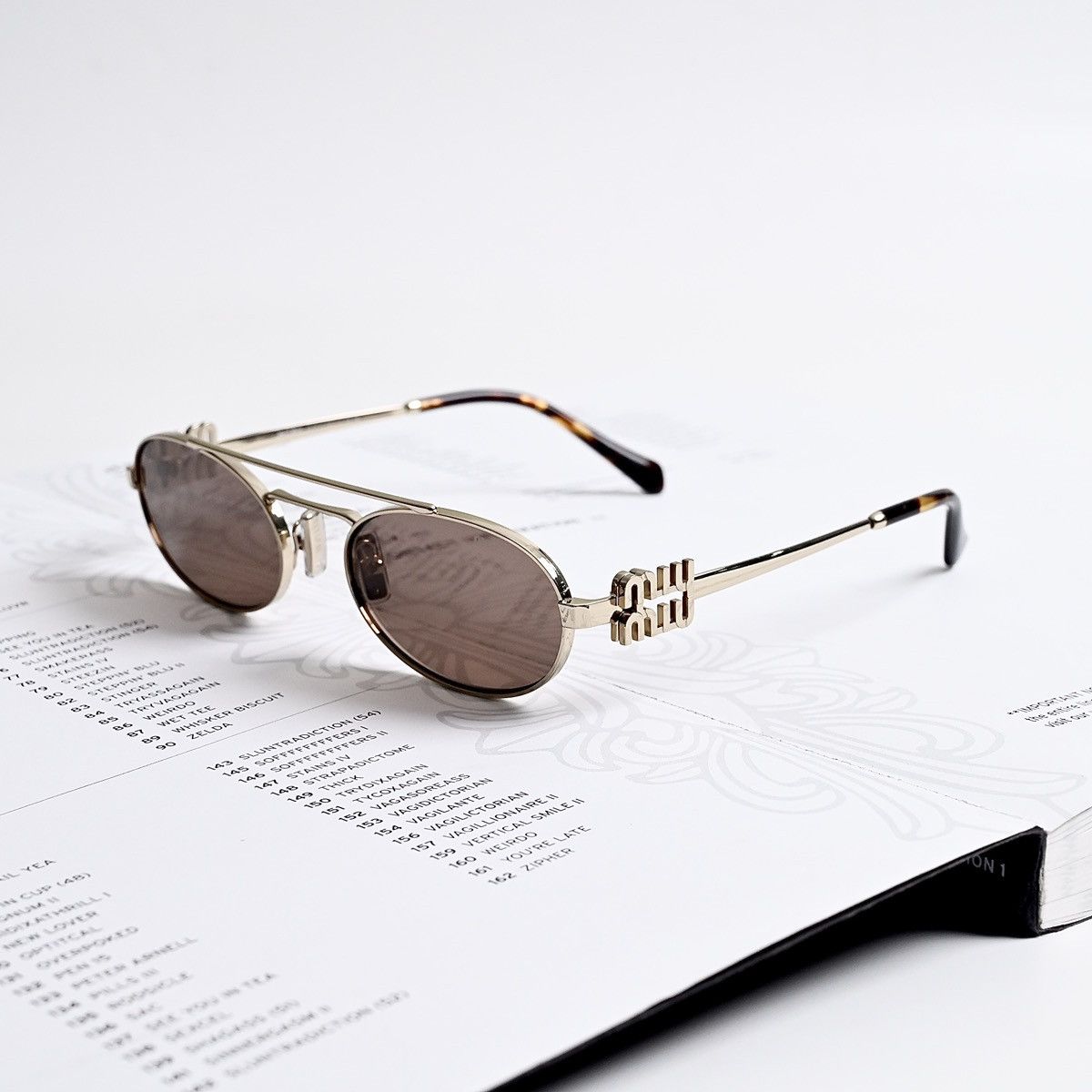 Miu Miu MIU MIU 0MU 54ZS SUNGLASSES Size ONE SIZE - 1 Thumbnail