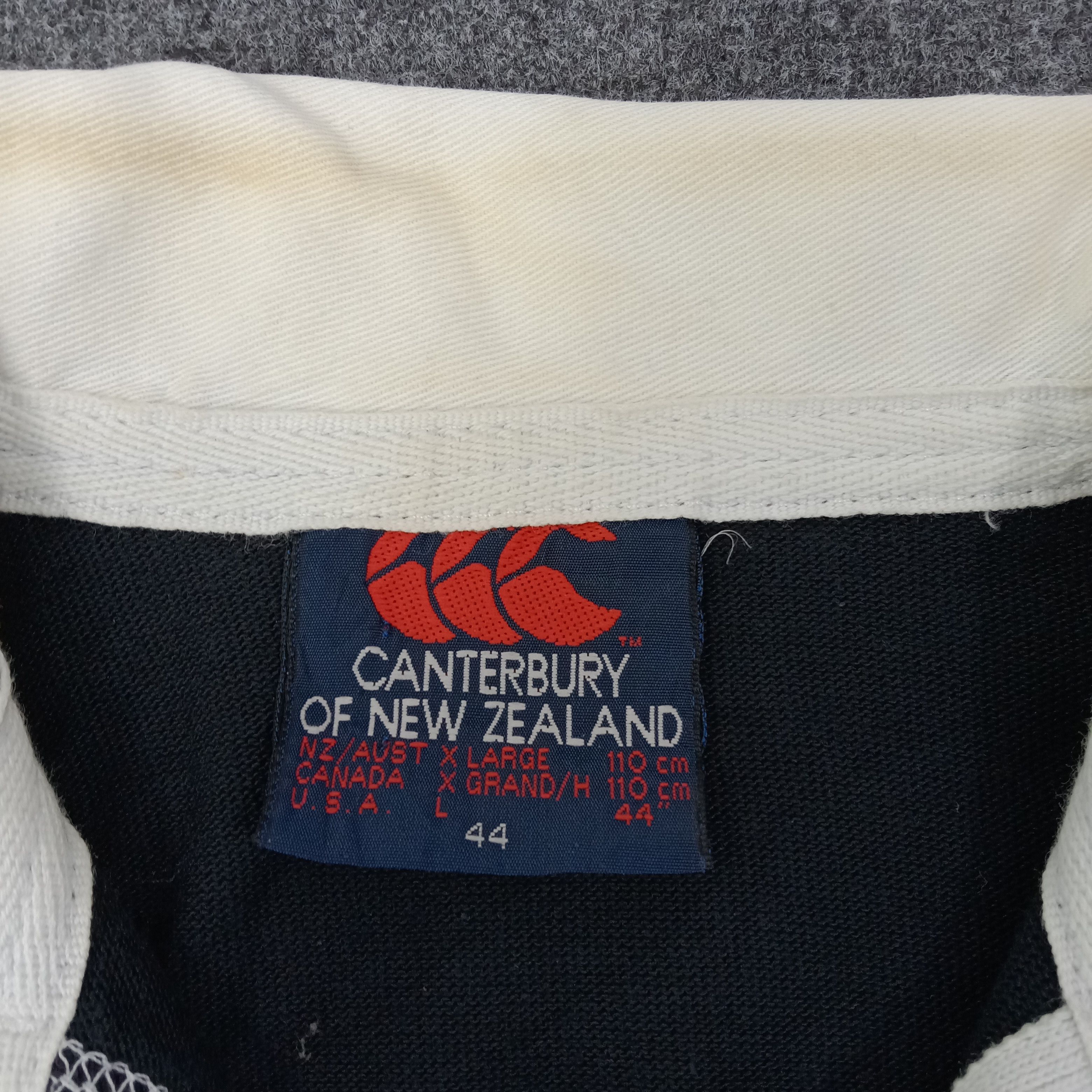 Canterbury of New Zealand Canterbury New Zealand All Black Rugby Polo Shirt C259N80 Size US XL / EU 56 / 4 - 4 Thumbnail