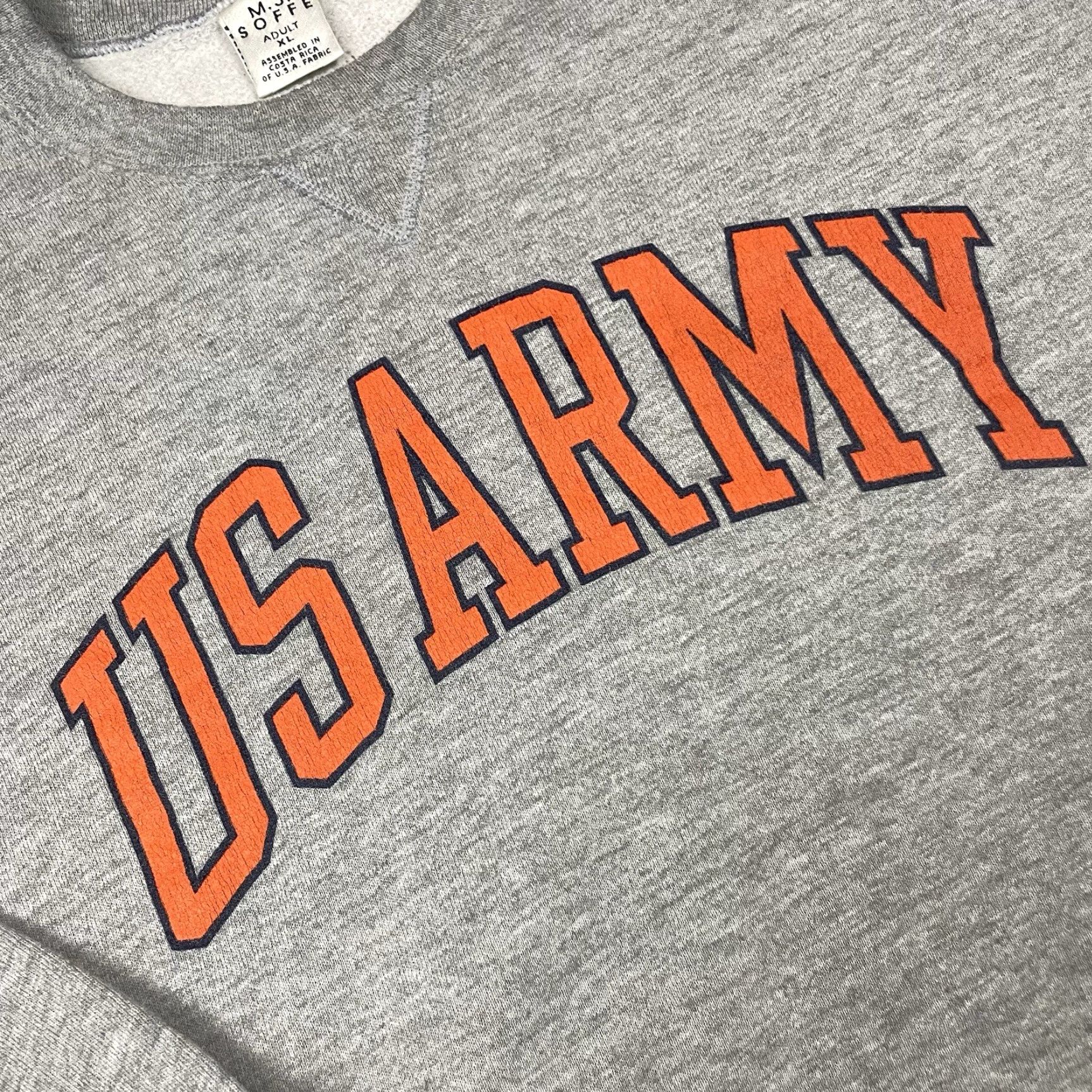 Soffe VINTAGE Soffe US Army Hoodie Mens XL Gray Sweatshirt Military Soldier Ft Lewis Size US XL / EU 56 / 4 - 3 Thumbnail