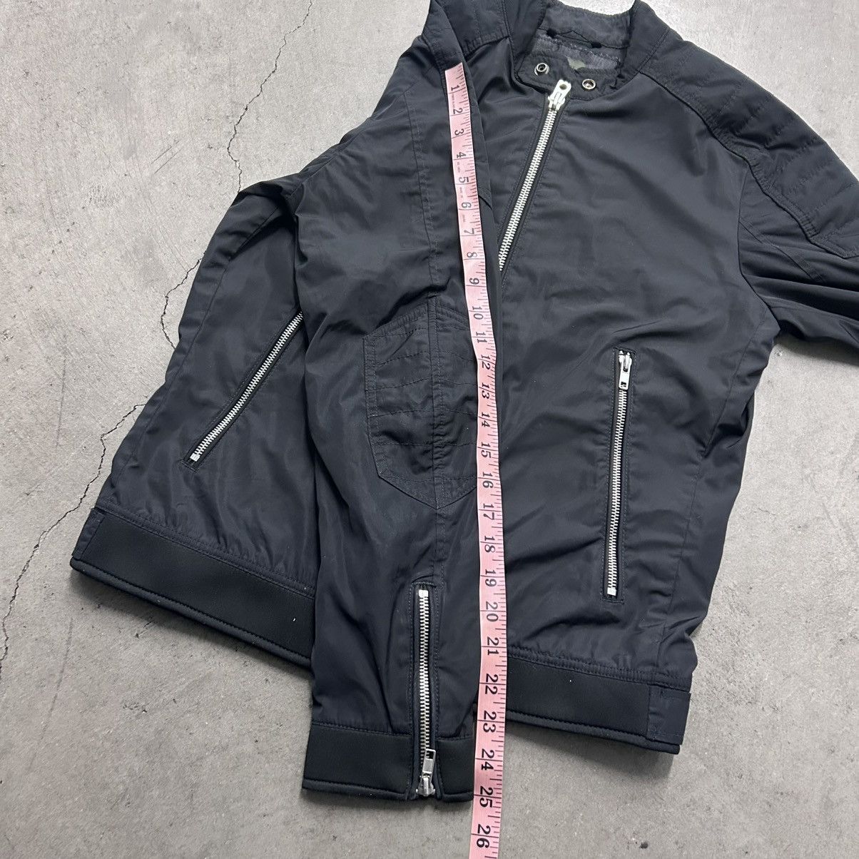 Diesel × Vintage Diesel black bomber zip up jacket Size US M / EU 48-50 / 2 - 6 Thumbnail