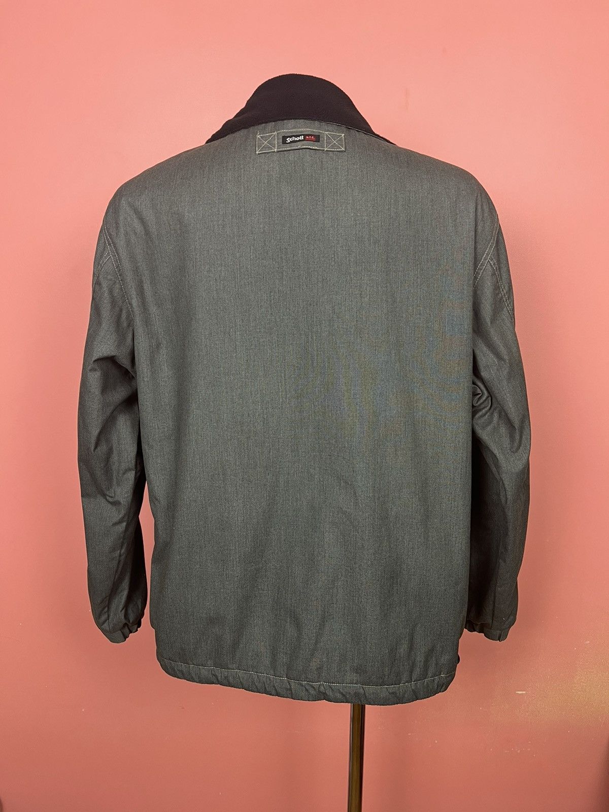 Schott Schott n.y. Vintage rare jacket double side casual y2k Size US L / EU 52-54 / 3 - 4 Thumbnail
