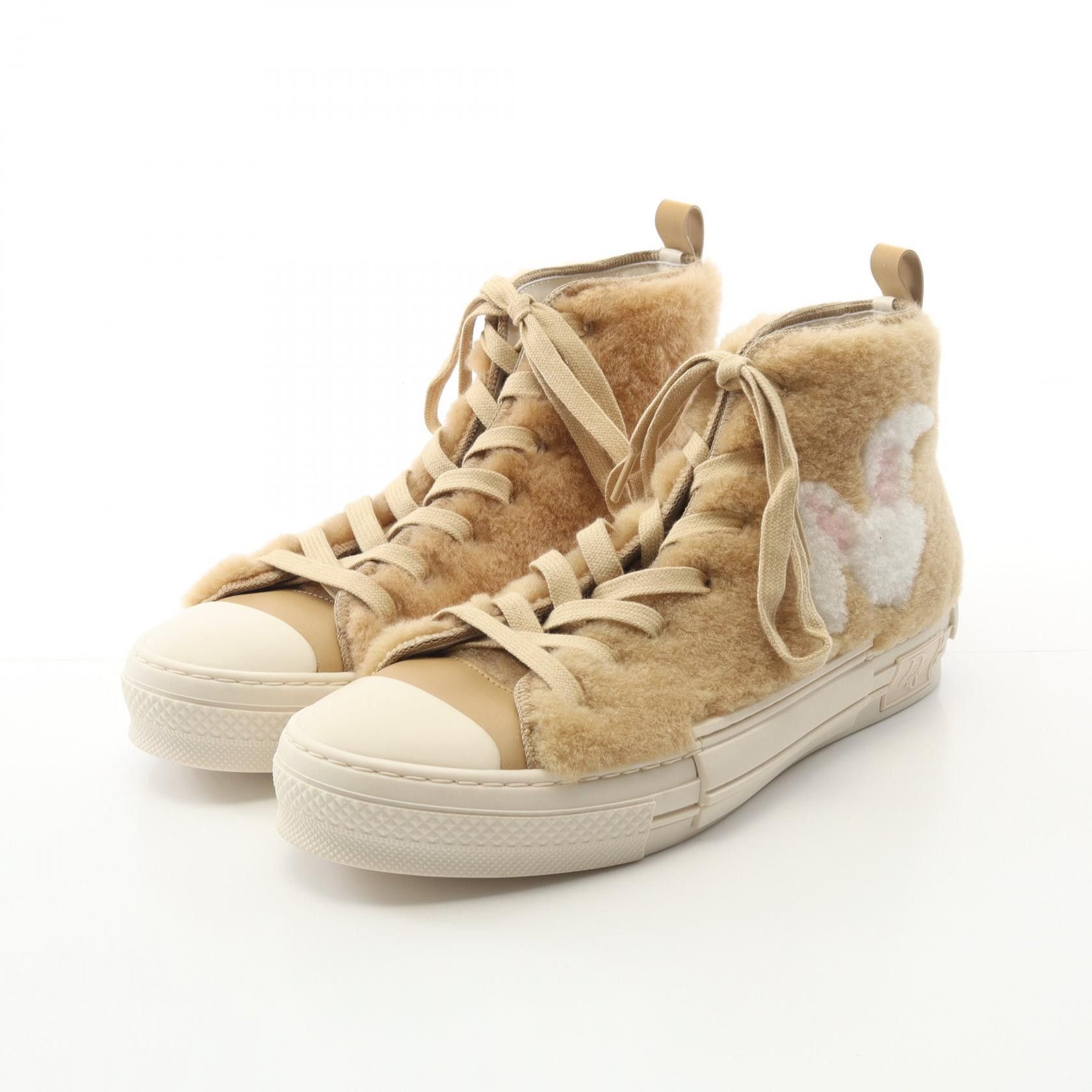 Dior Dior Dior DIOR ERL B23 Fur Sneakers Fur Shoes DUTY FREE for USA Size ONE SIZE - 1 Thumbnail