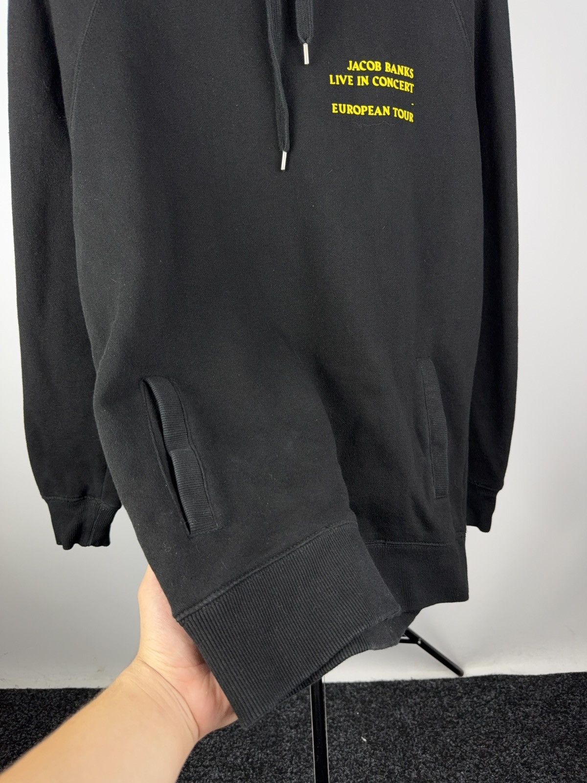 Band Tees Merch Jacob Banks European 2018 Tour Village Hoodie Black L Size US L / EU 52-54 / 3 - 3 Thumbnail