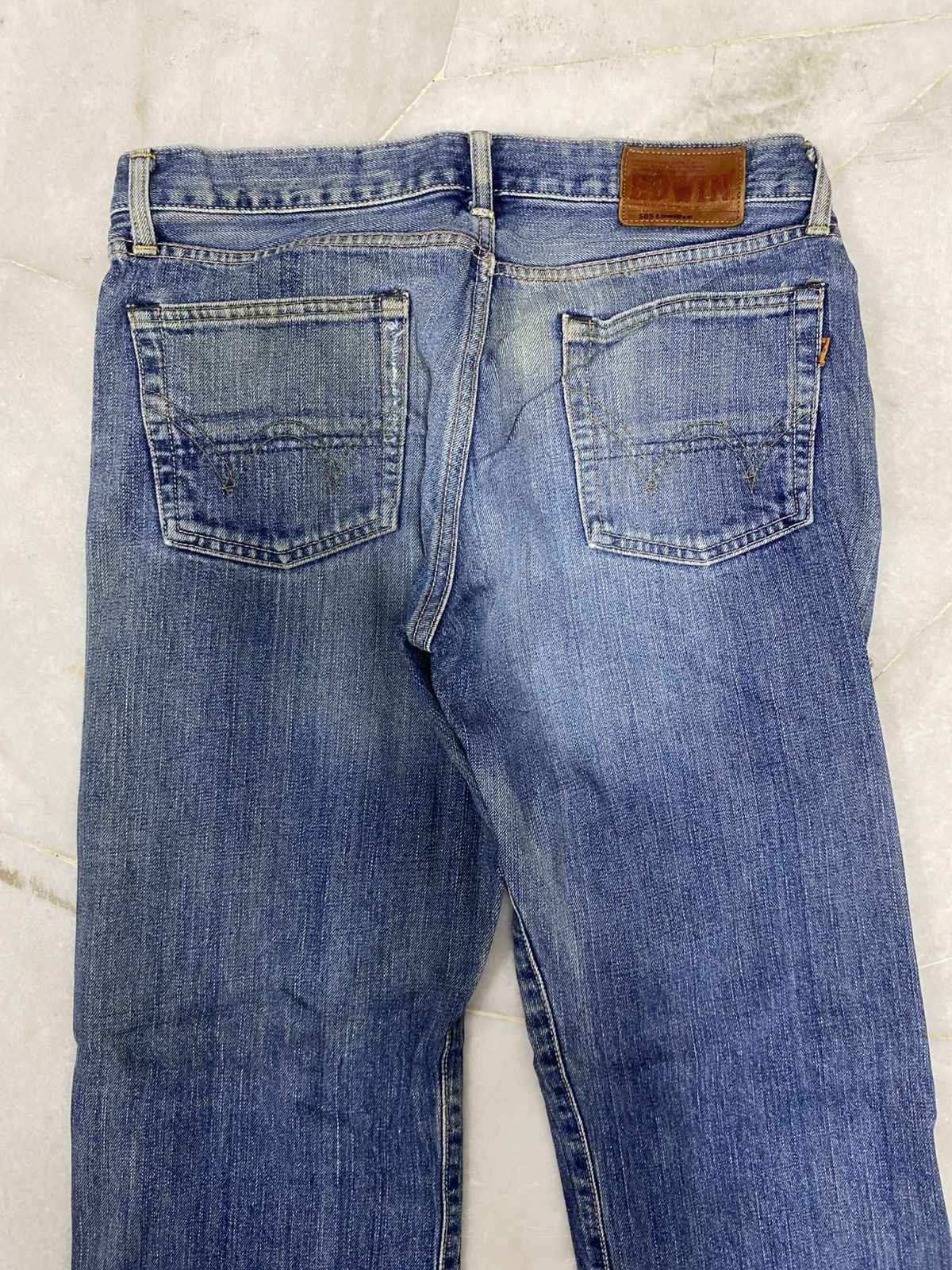 Edwin Size 30x29 Vintage Edwin Distressed Jeans Faded Pants Denim Size US 30 / EU 46 - 13 Thumbnail