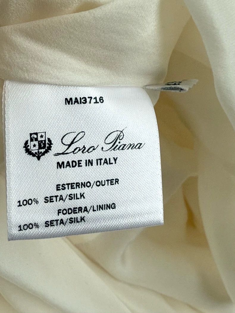 Loro Piana LORO PIANA Silk dress Size S / US 4 / IT 40 - 6 Thumbnail