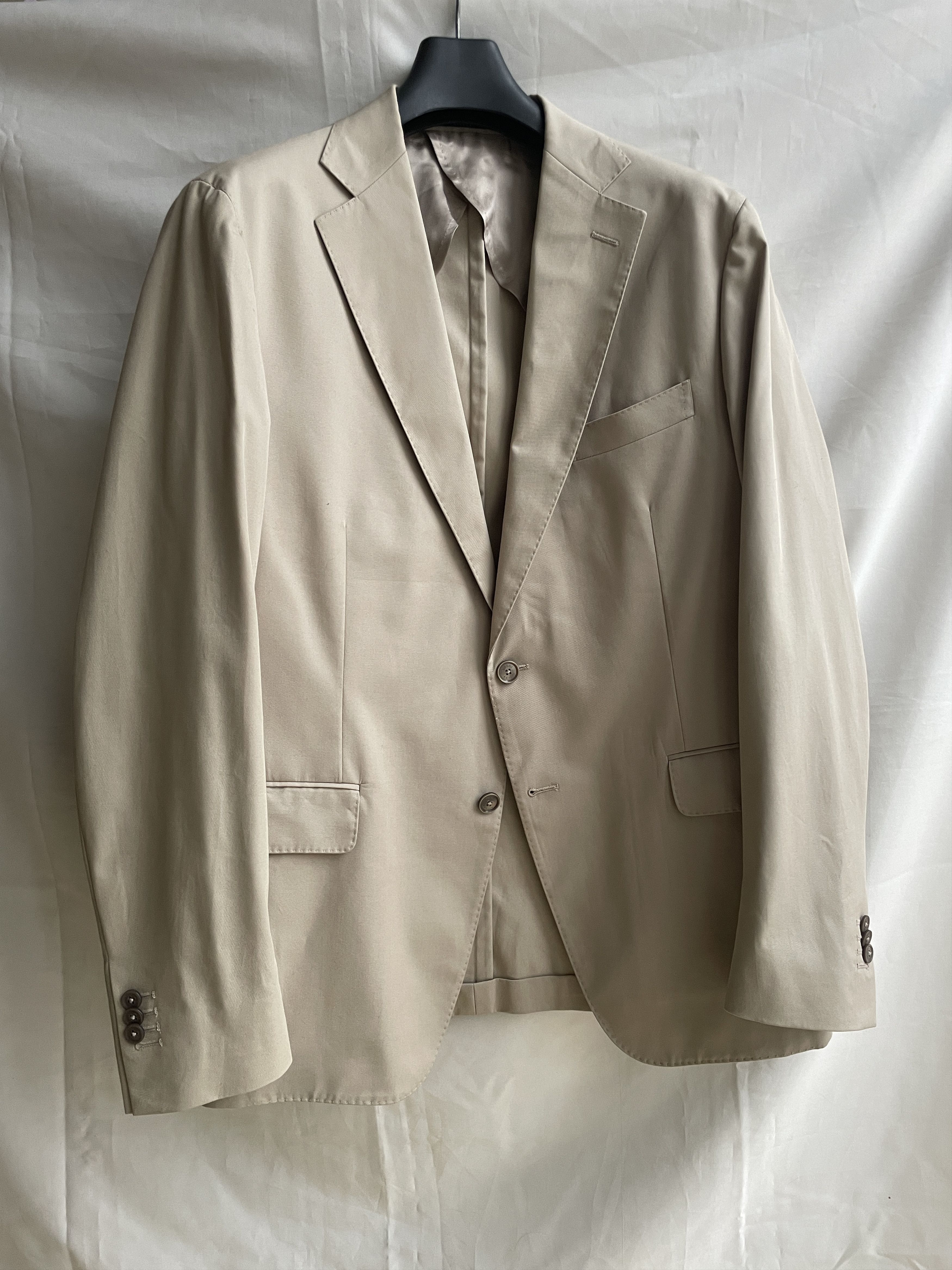 Boggi Boggi Milano Unlined Cotton Regular Fit Blazer Size EUR 56 Size 46R - 1 Thumbnail
