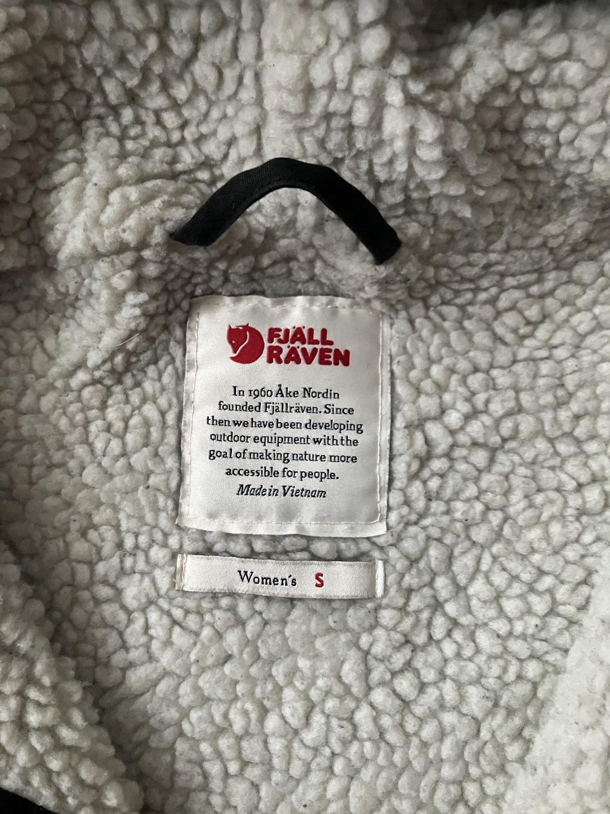 Fjallraven × Vintage Black Warm Fjällräven Kănken Greenland Winter Jacket Sherpa Size S / US 4 / IT 40 - 6 Thumbnail