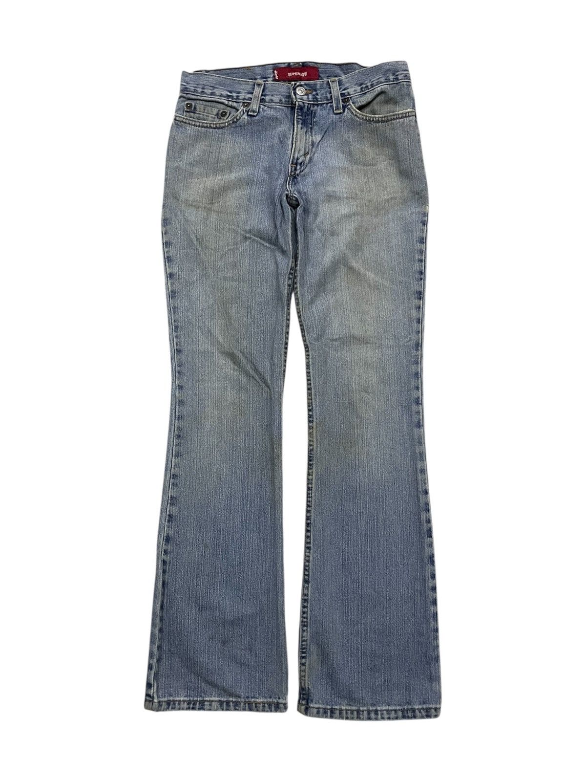 Levi's VINTAGE LEVIS 518 SUPER LOW BOOTCUT JEANS MADE IN USA Size 28" / US 6 / IT 42 - 1 Thumbnail
