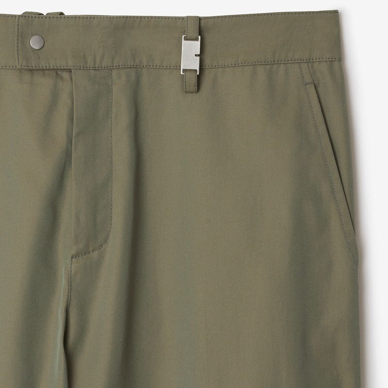 Burberry o1w1db10326 Cotton Chinos Pants in Green Size US 38 / EU 54 - 5 Thumbnail