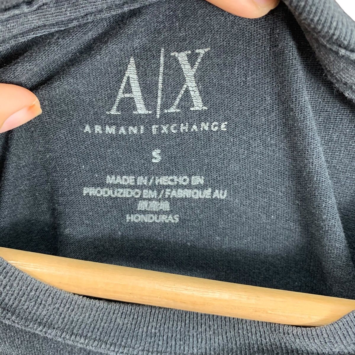 Armani Exchange ARMANI EXCHANGE COLLECTION Stock Logo Tee Shirt Top Size S / US 4 / IT 40 - 5 Thumbnail