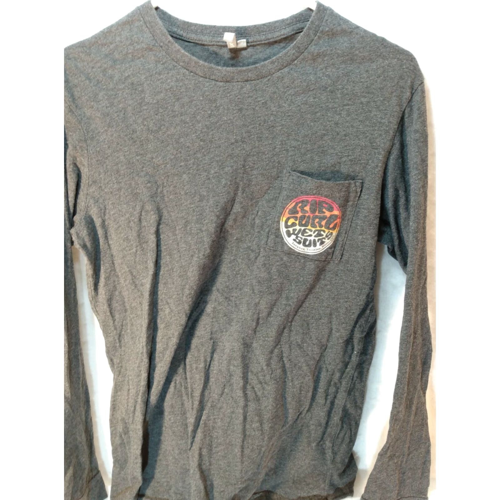 Rip Curl RIP CURL Wet Suits LS TShirt Men Small New Gray S Regular TShirt Mens Size US S / EU 44-46 / 1 - 5 Thumbnail