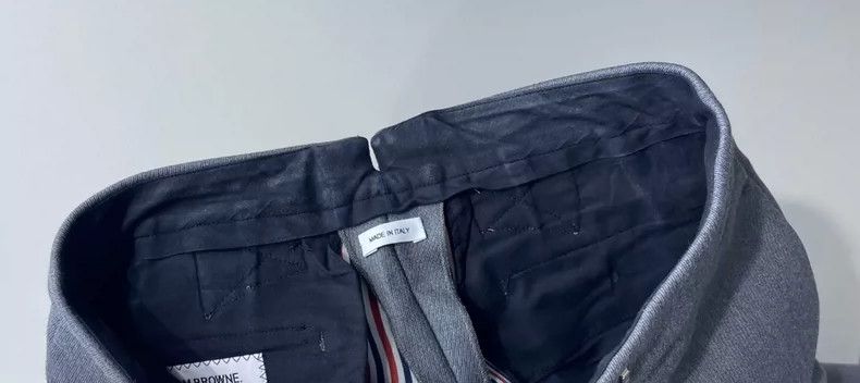 Thom Browne Thom Browne Gray trousers Size 36S - 9 Thumbnail