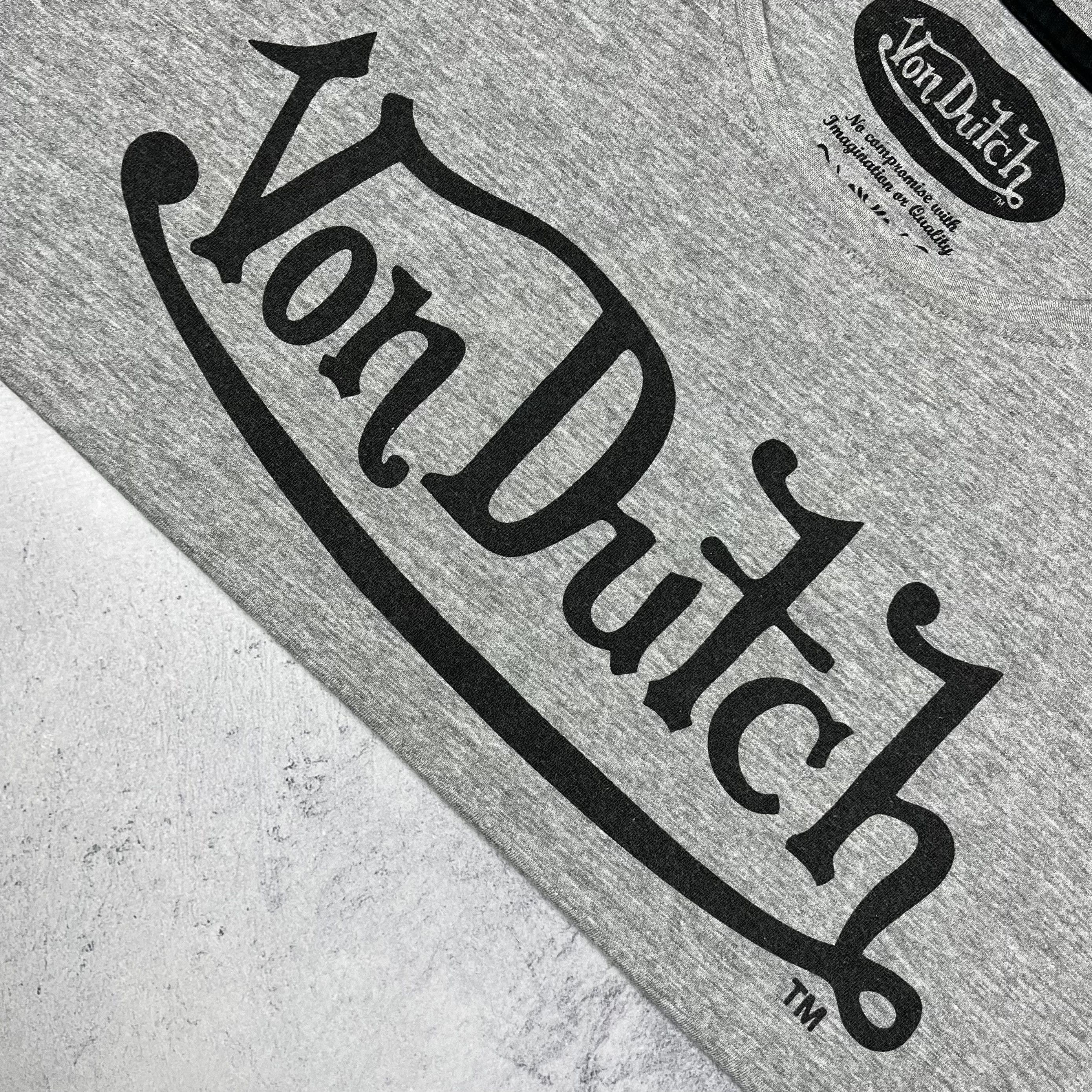 Von Dutch Vintage Von Dutch Big Logo Y2K T Shirt 00’s Size US XL / EU 56 / 4 - 12 Thumbnail